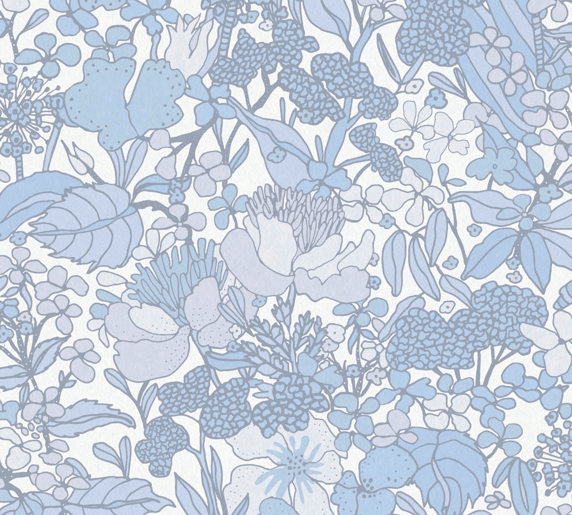 Architects Paper Vliestapete "Floral Impression" Wald botanisch floral glatt Blumentapete Tapete Dschungel Tapeten Wohnzimmer Schlafzimmer Küche