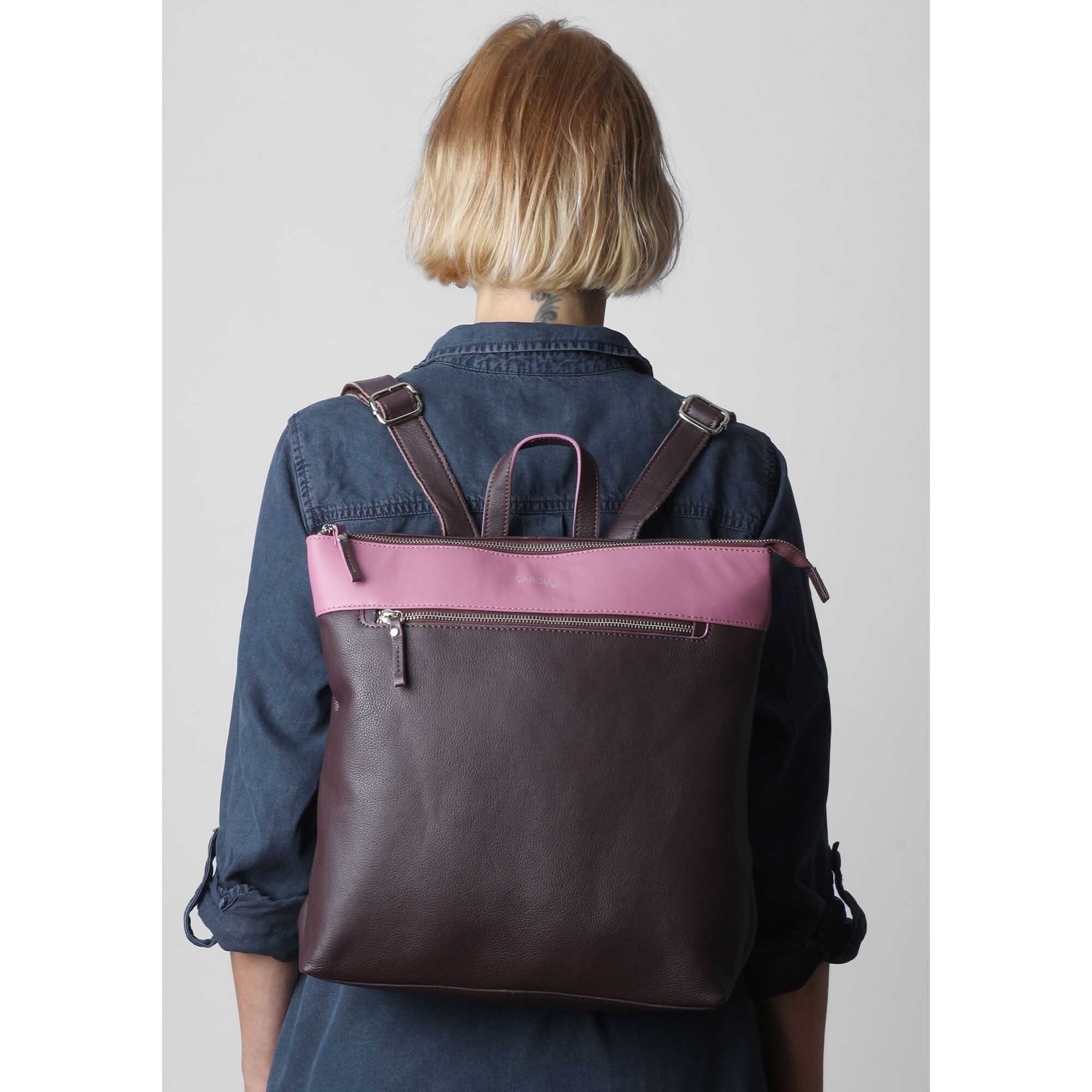 Vargu Cityrucksack »Femen 1«, LGW zertifiziertes Leder