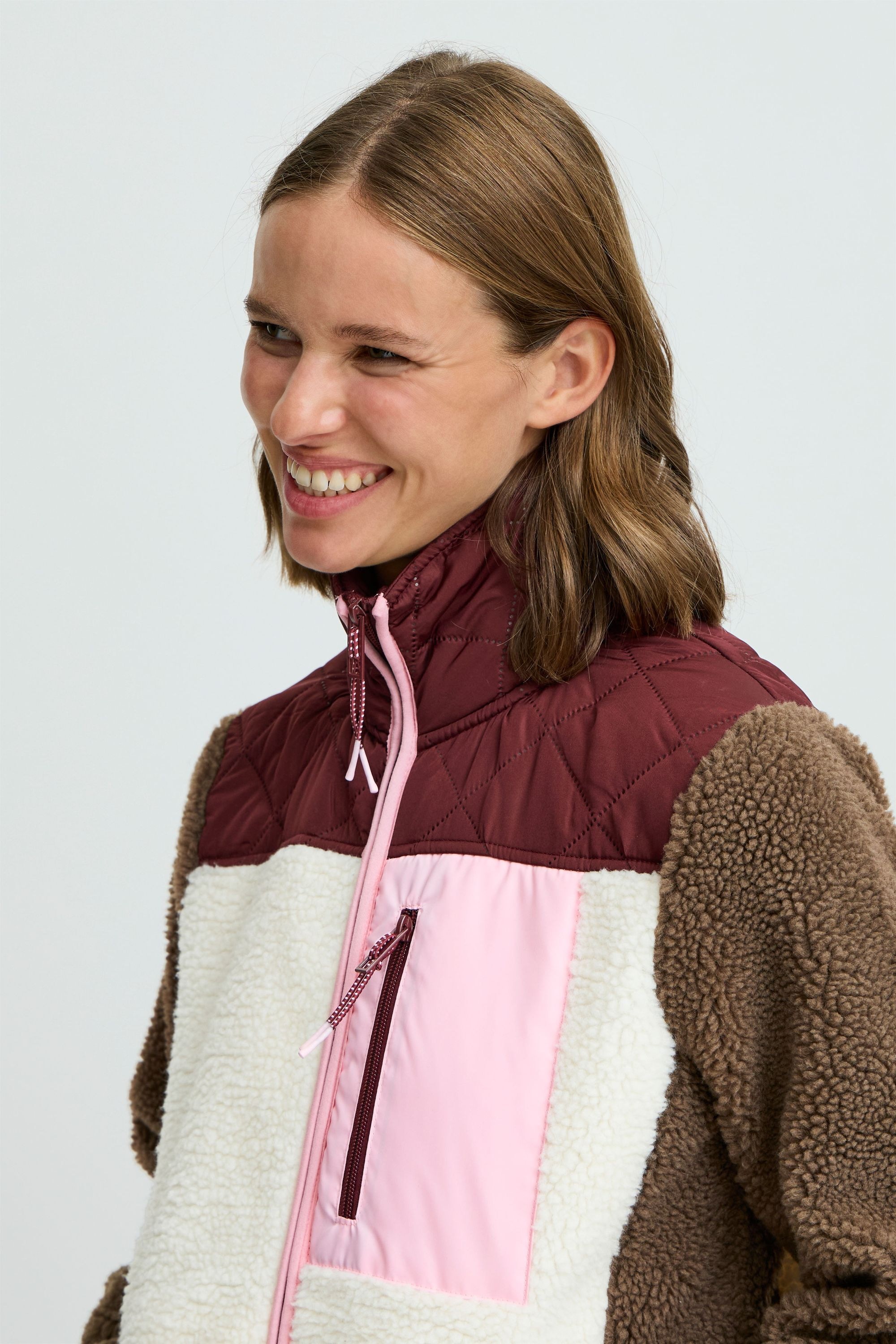 TheJoggConcept Fleecejacke »Fleecejacke JCBERRI JACKET 6«