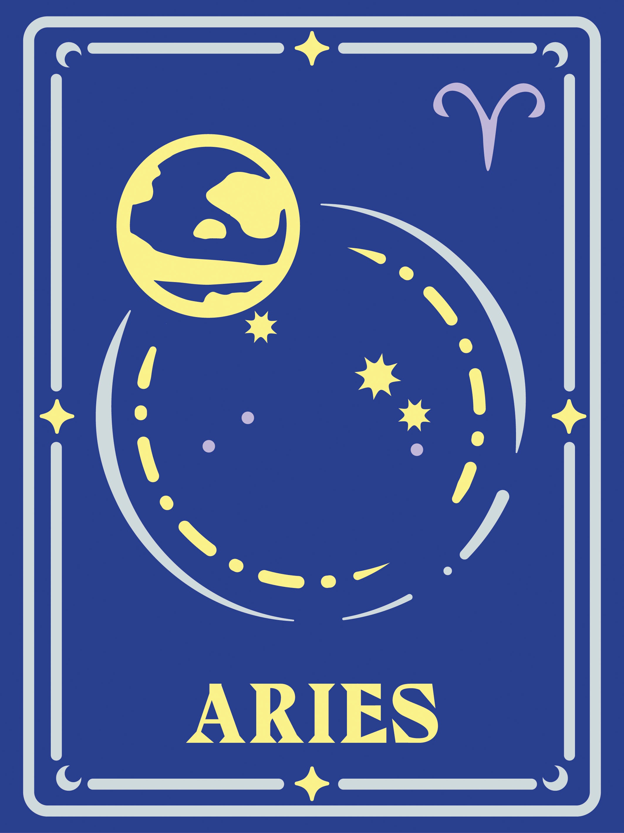 Ravensburger Malen nach Zahlen »Sternzeichen (Zodiac Sign) Widder«, Made in Europe