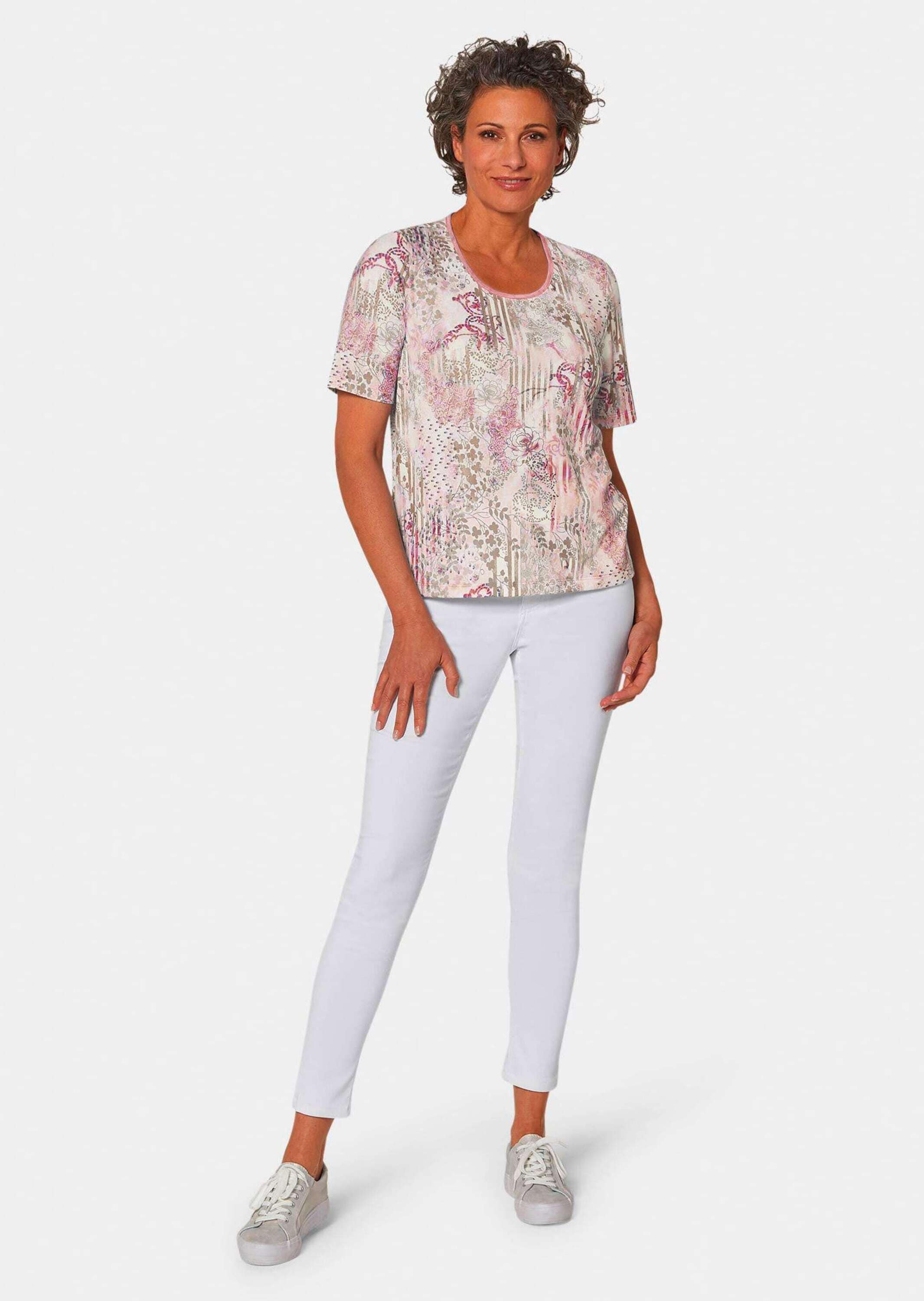 GOLDNER Print-Shirt »Bequemes Druckshirt im Mustermix«