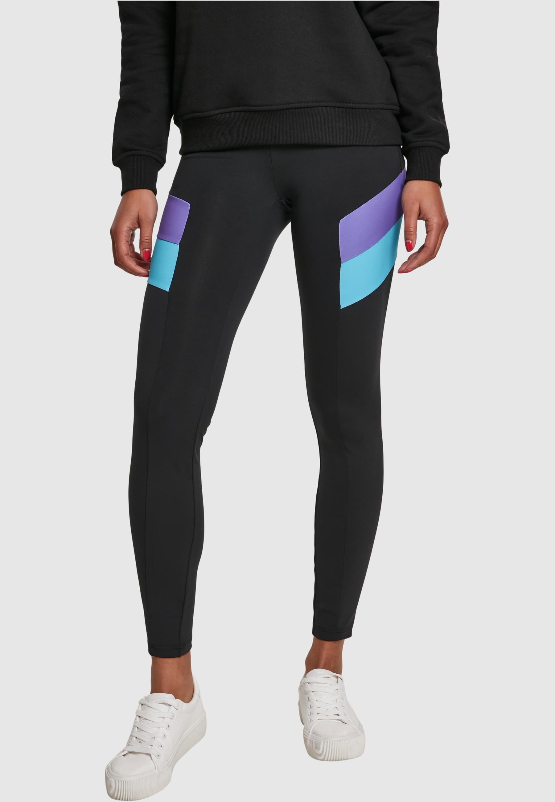 URBAN CLASSICS Leggings »Urban Classics Damen Ladies Color Block Leggings«, (1 tlg.)