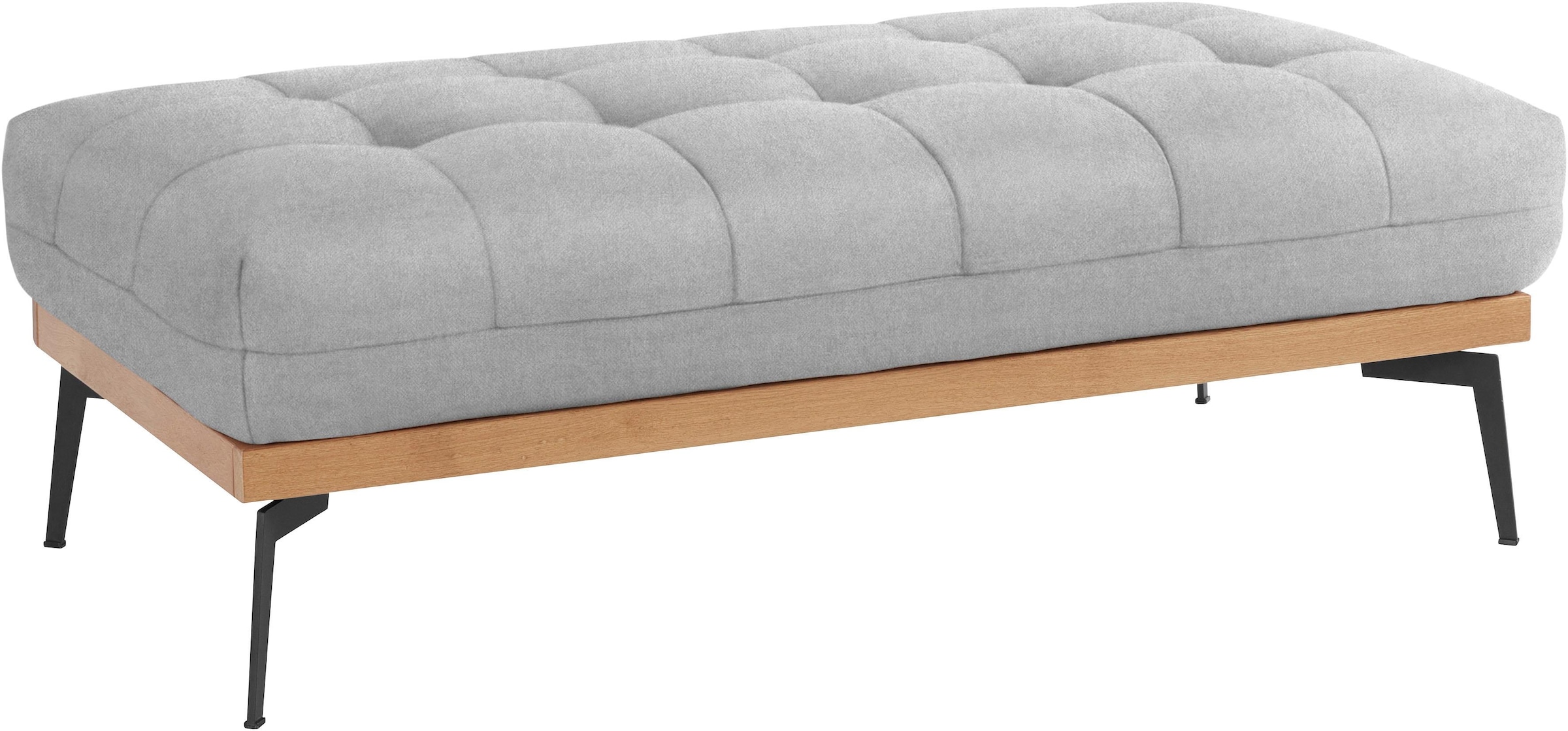 exxpo - sofa fashion Hocker »Palic, moderner Polsterhocker mit tollen Verarbeitungsdetails«