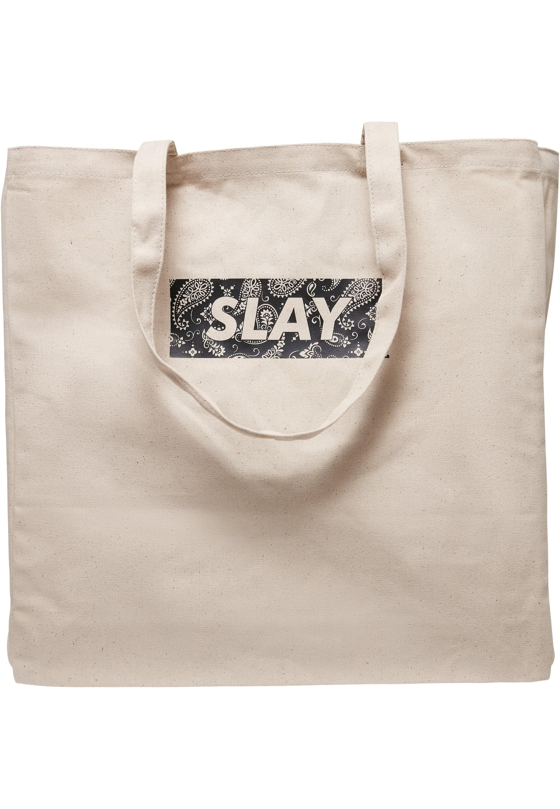 MisterTee Umhängetasche "MisterTee Unisex SLAY Oversize Canvas Tote Bag", (1 tlg.)