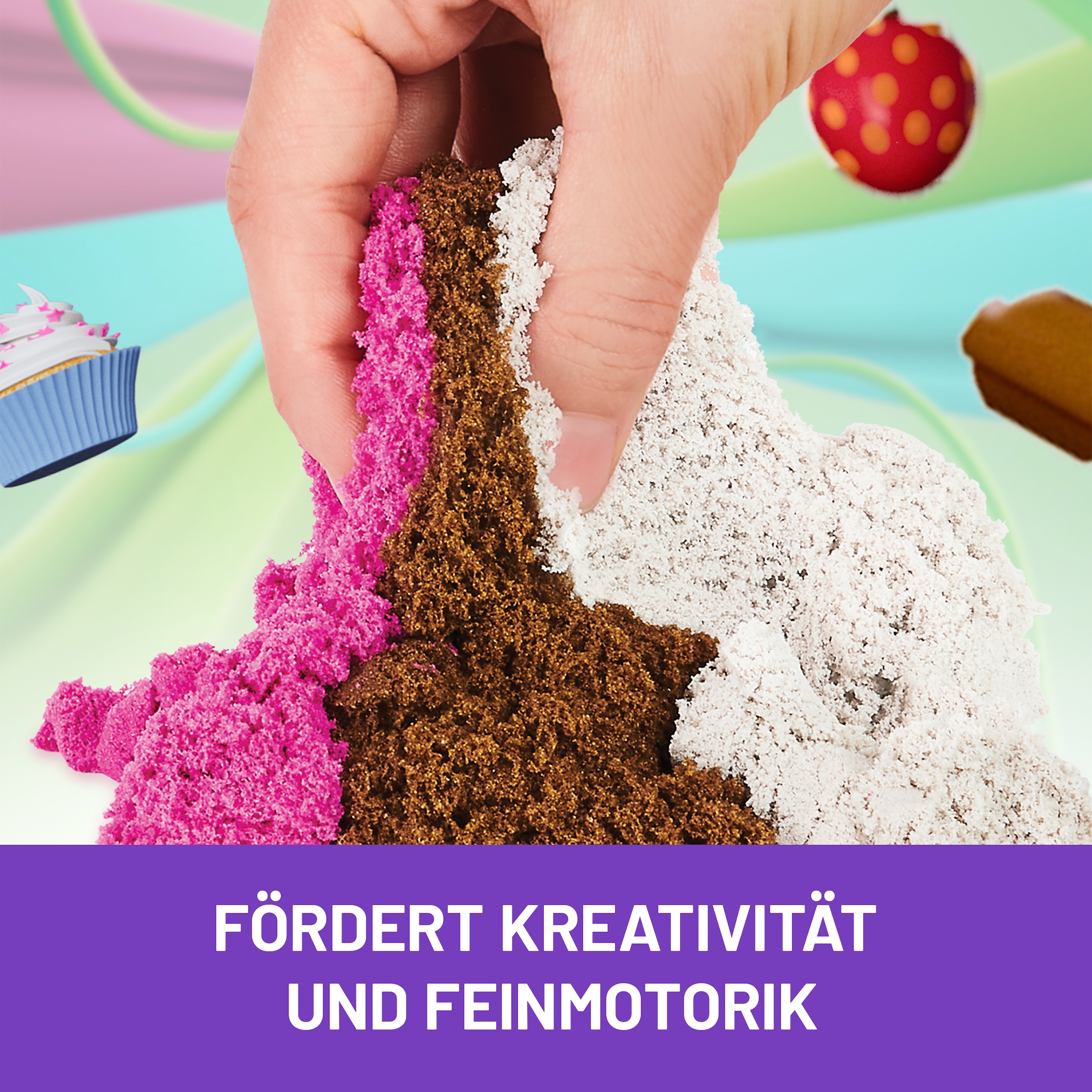 Spin Master Kreativset »Kinetic Sand  Eiscreme Set«