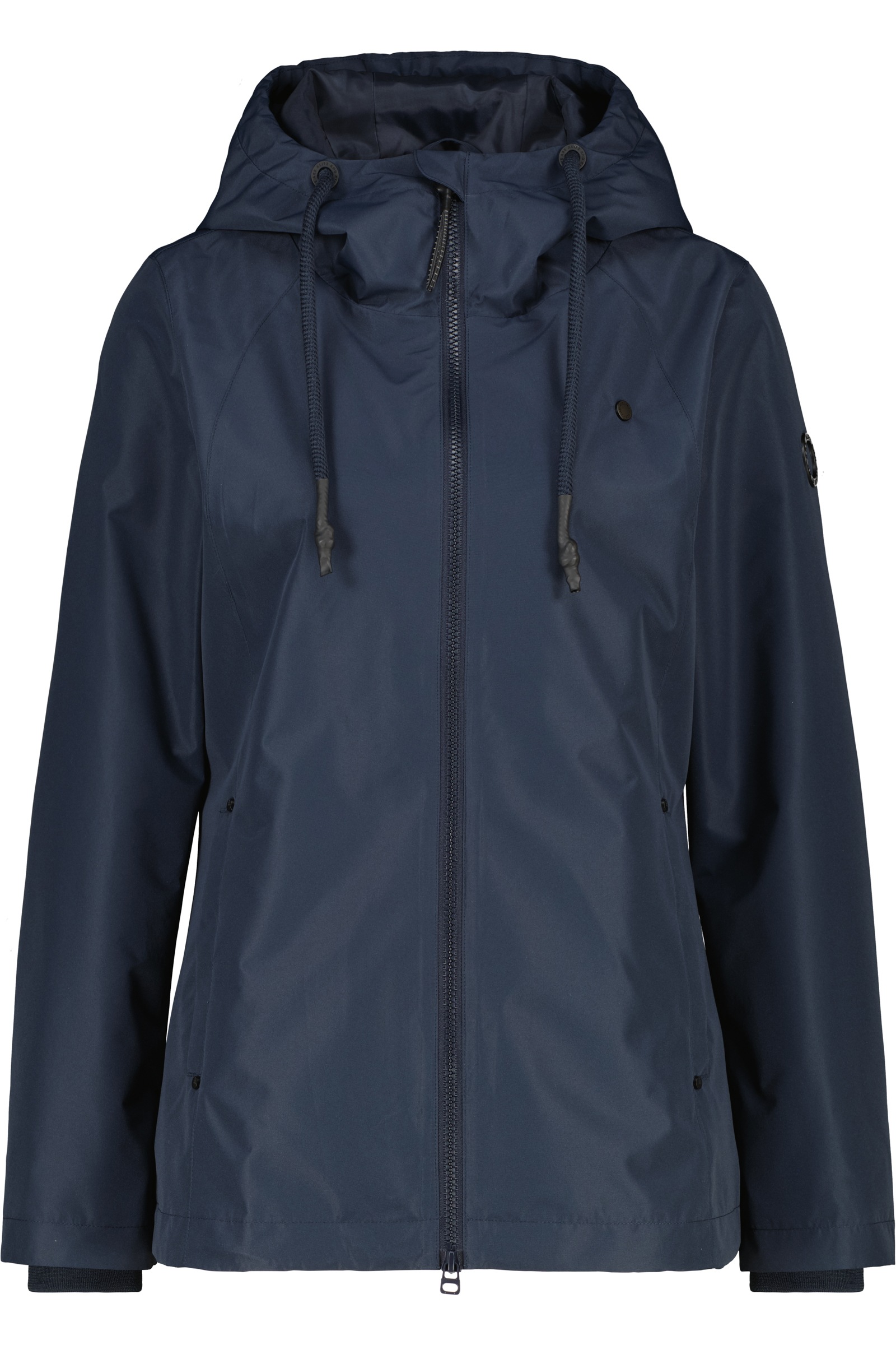 Alife & Kickin Sommerjacke "Damen PaolinaAK A Übergangsjacke, Jacke" Übergangsjacke mit Kapuze und Tunnelzug in recyceltem Materialmix