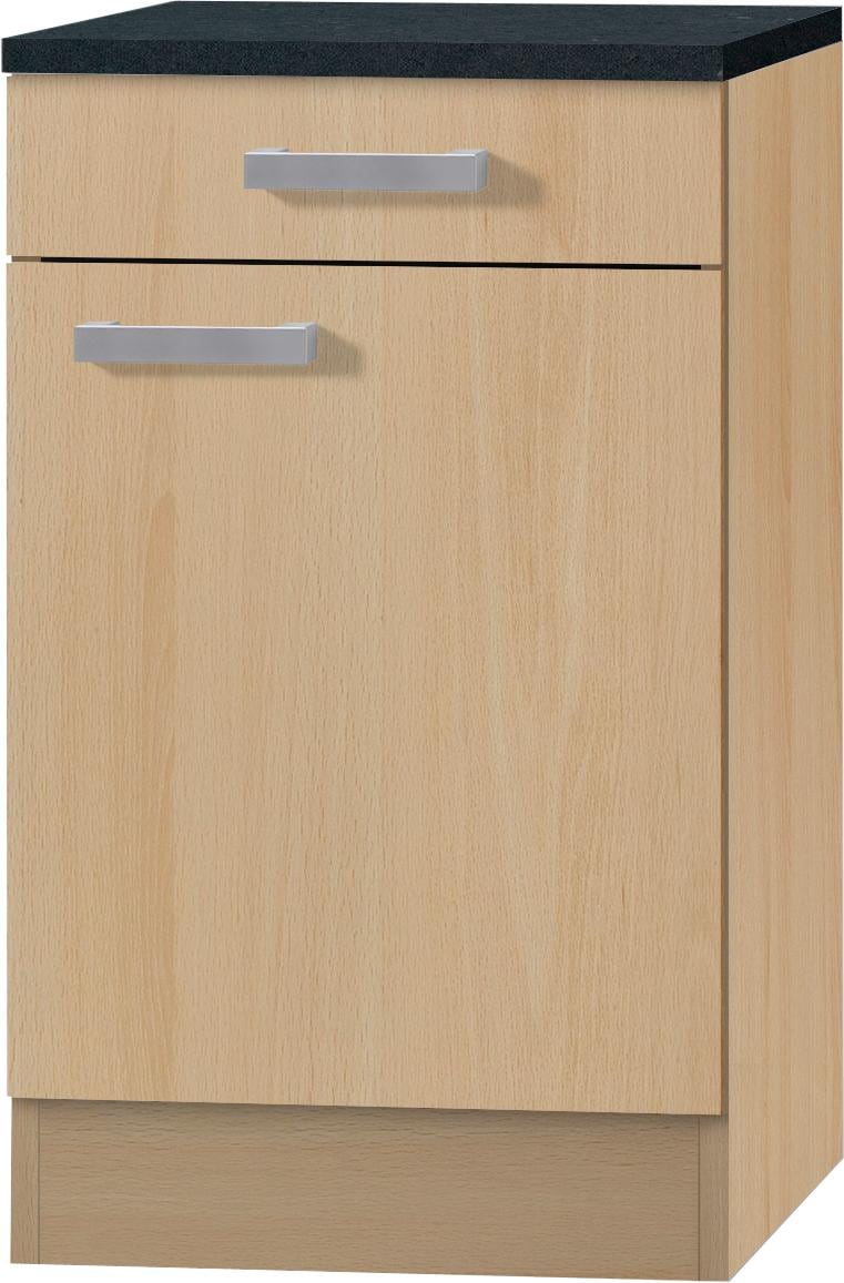 OPTIFIT Unterschrank "Odense", 50 cm breit, mit 1 Tür und 1 Schubkasten