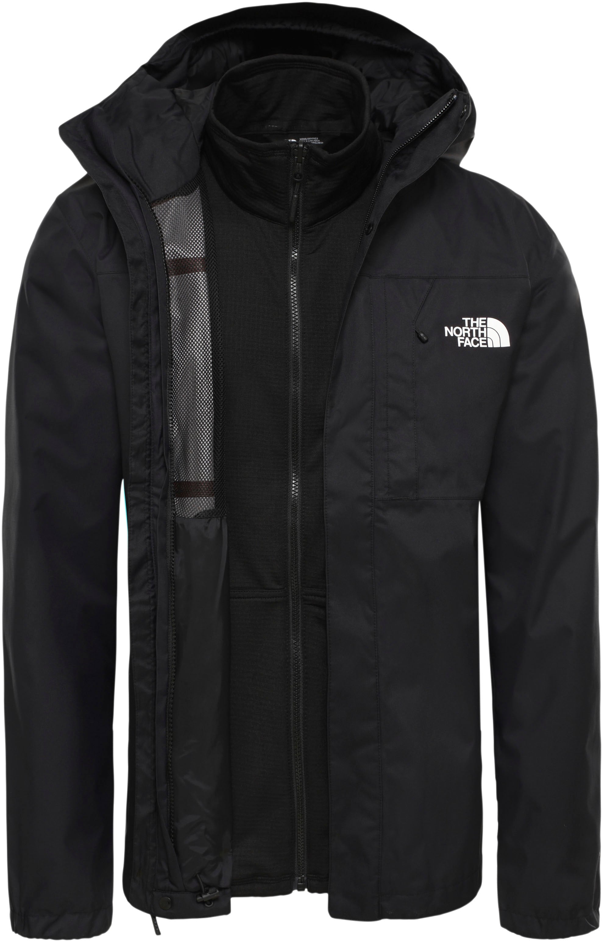 The North Face Outdoorjacke "M QUEST TRICLIMATE JACKET", (2 St.), mit Kapuz günstig online kaufen