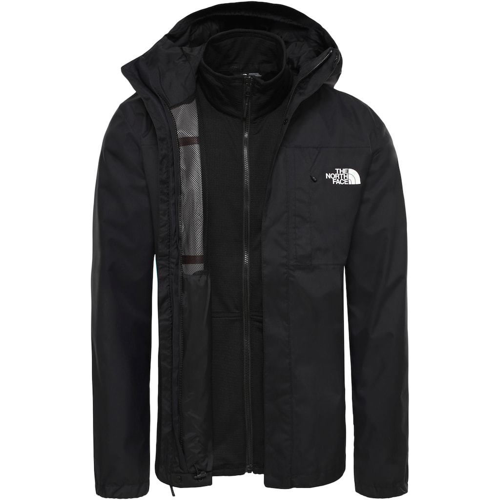 The North Face Outdoorjacke »M QUEST TRICLIMATE JACKET«, (2 St.), mit Kapuze