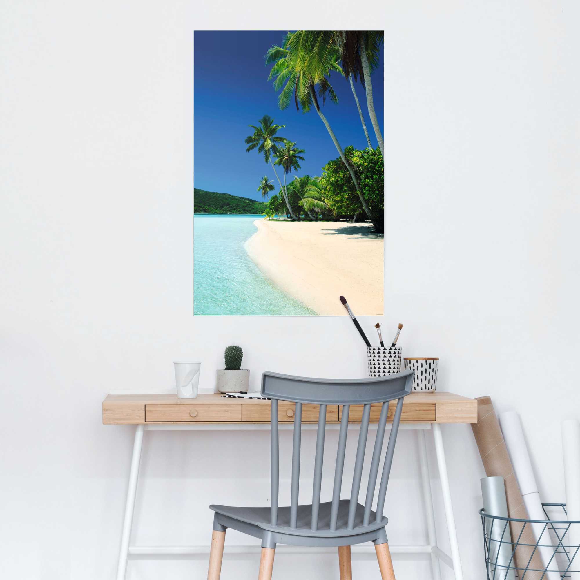 Reinders Poster "Traum Strand" 1 Stk. tlg. günstig online kaufen
