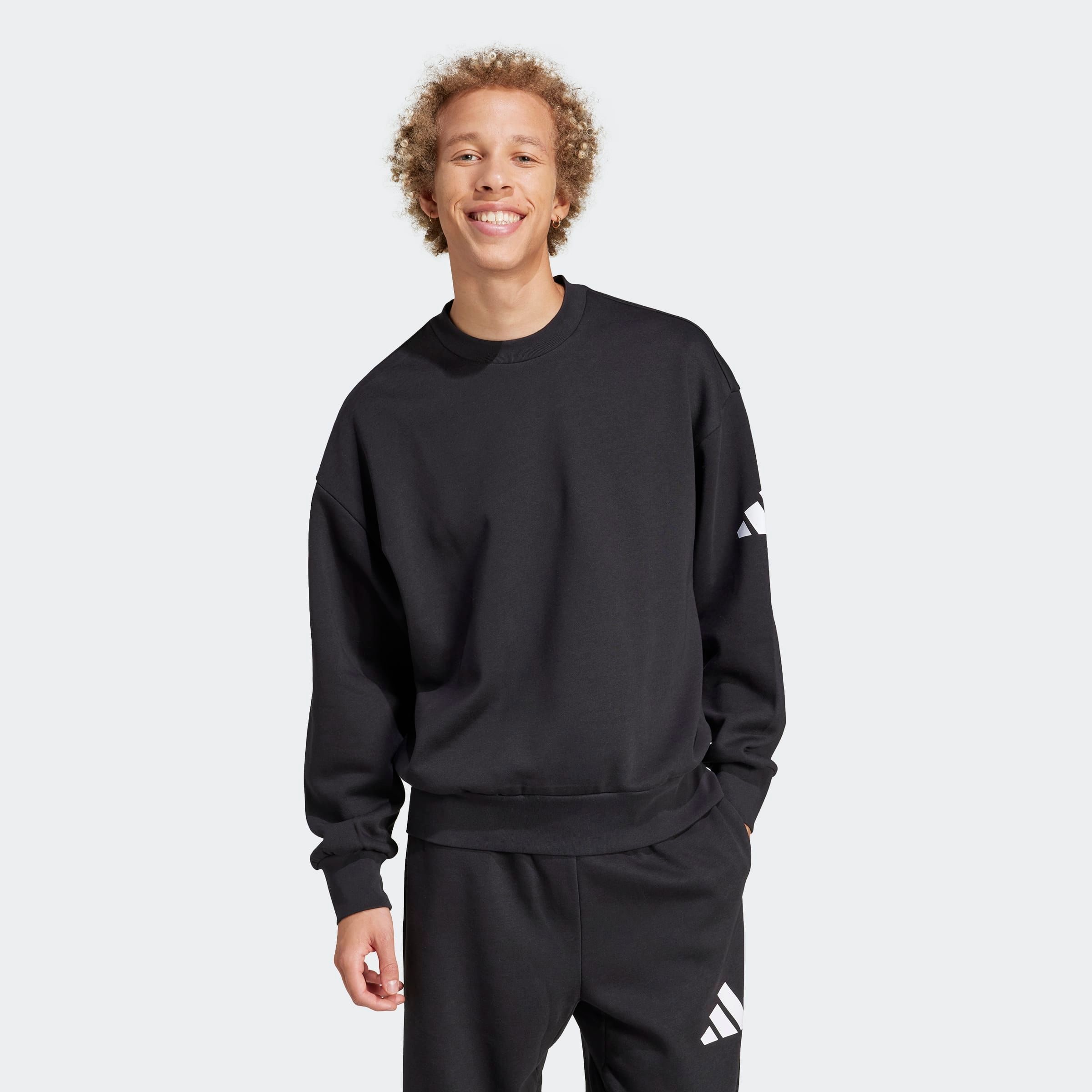 adidas Sportswear Sweatshirt "ESSENTIALS LOOSE FIT 3-STREIFEN LOGO" günstig online kaufen