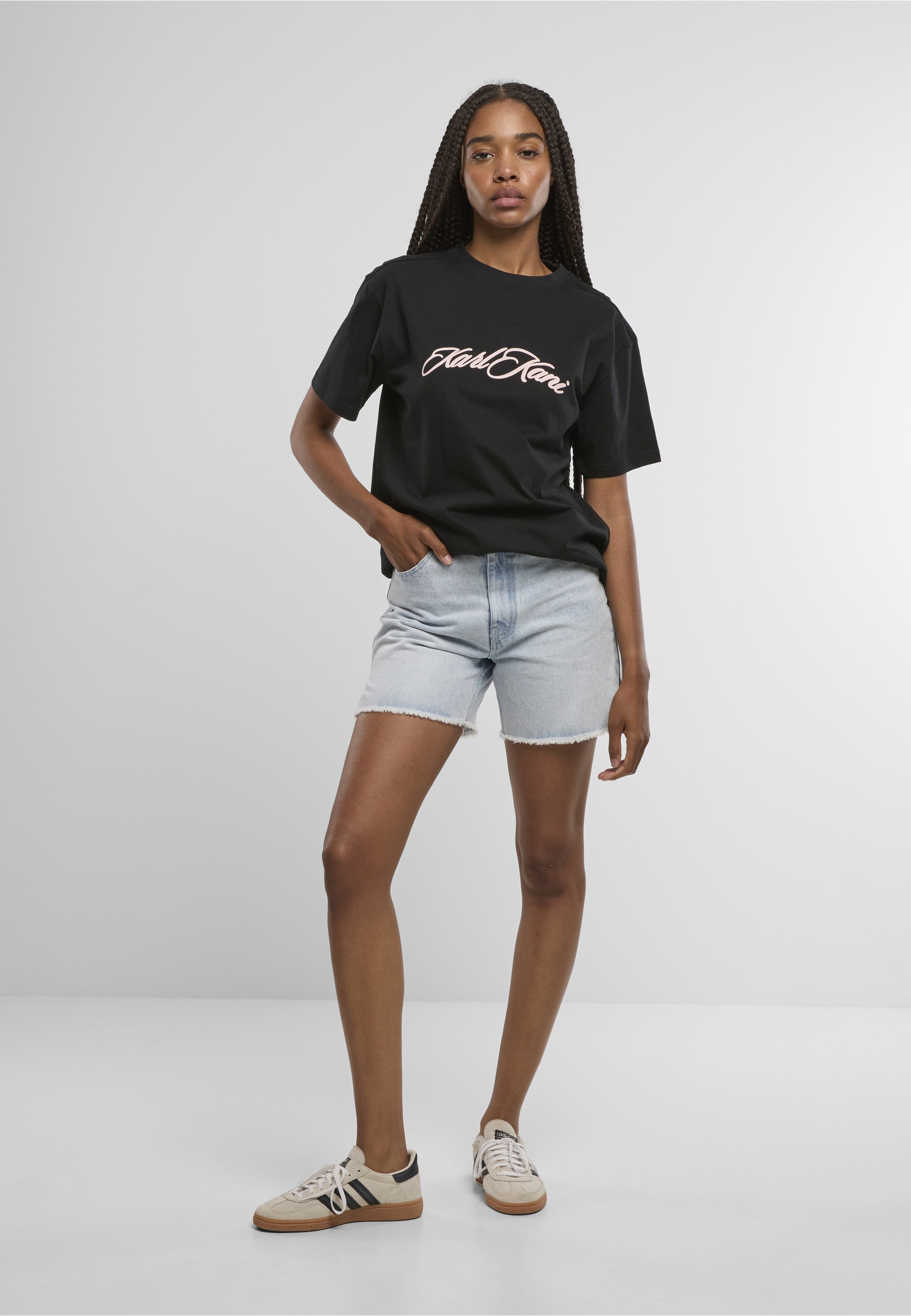 Karl Kani Jeansshorts »Karl Kani OG Essential Slit Denim Shorts«