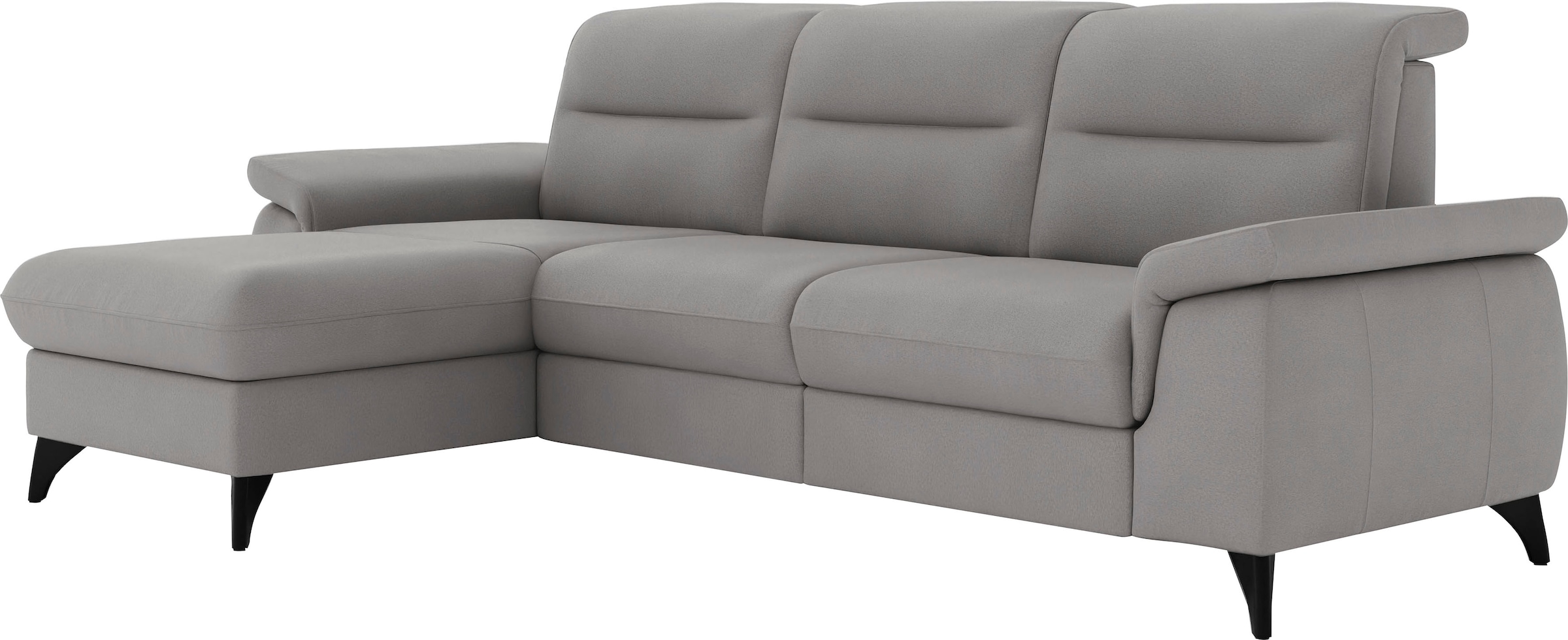 sit&more Ecksofa »Astoria L-Form« wahlweise mit motorischer Relaxfunktion