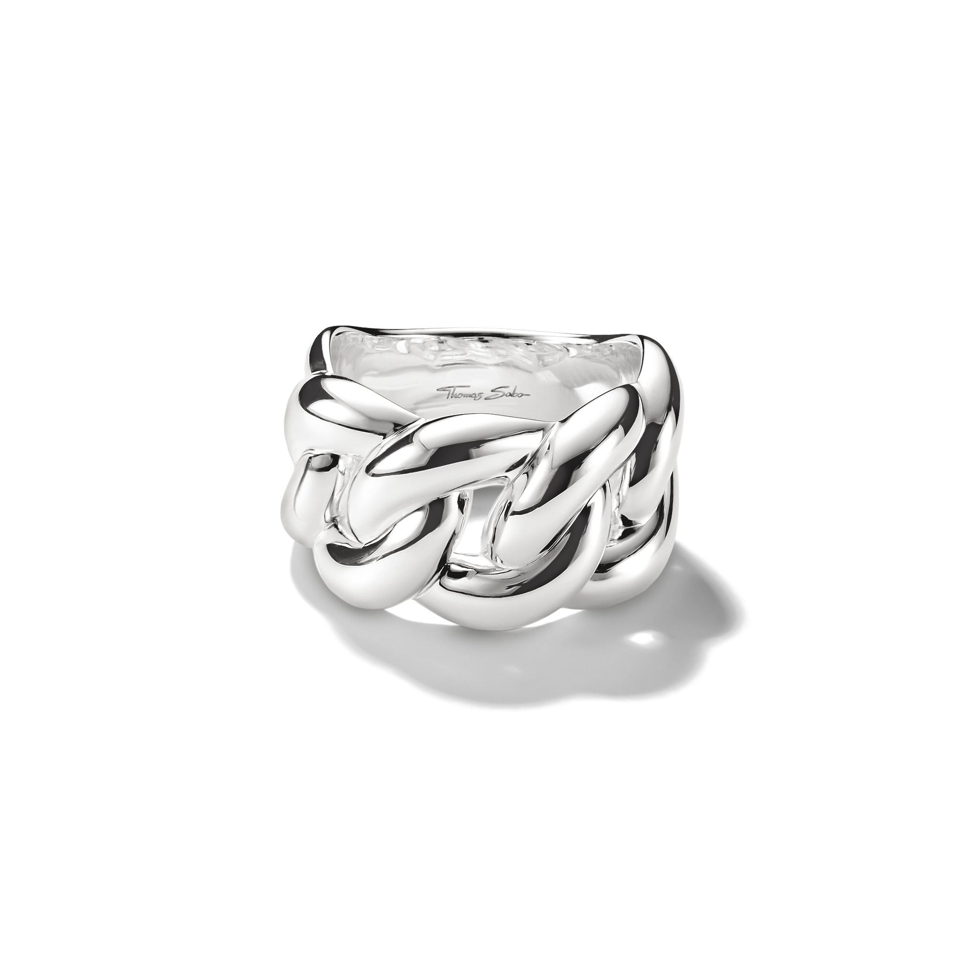 THOMAS SABO Fingerring »Bold Elegance Ring in geflochtener Optik«