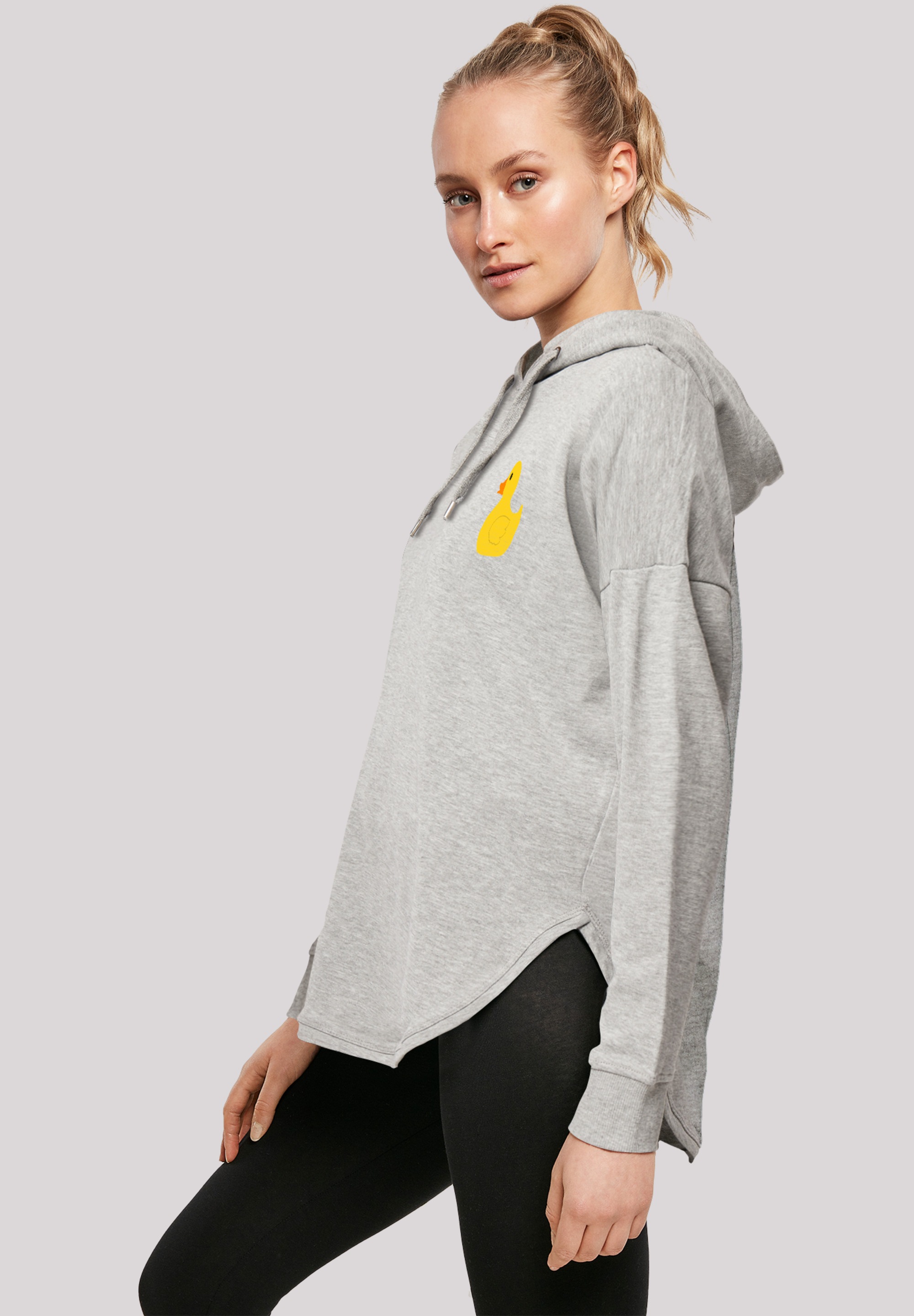 F4NT4STIC Kapuzenpullover »Yellow Rubber Duck OVERSIZE HOODIE«, Print