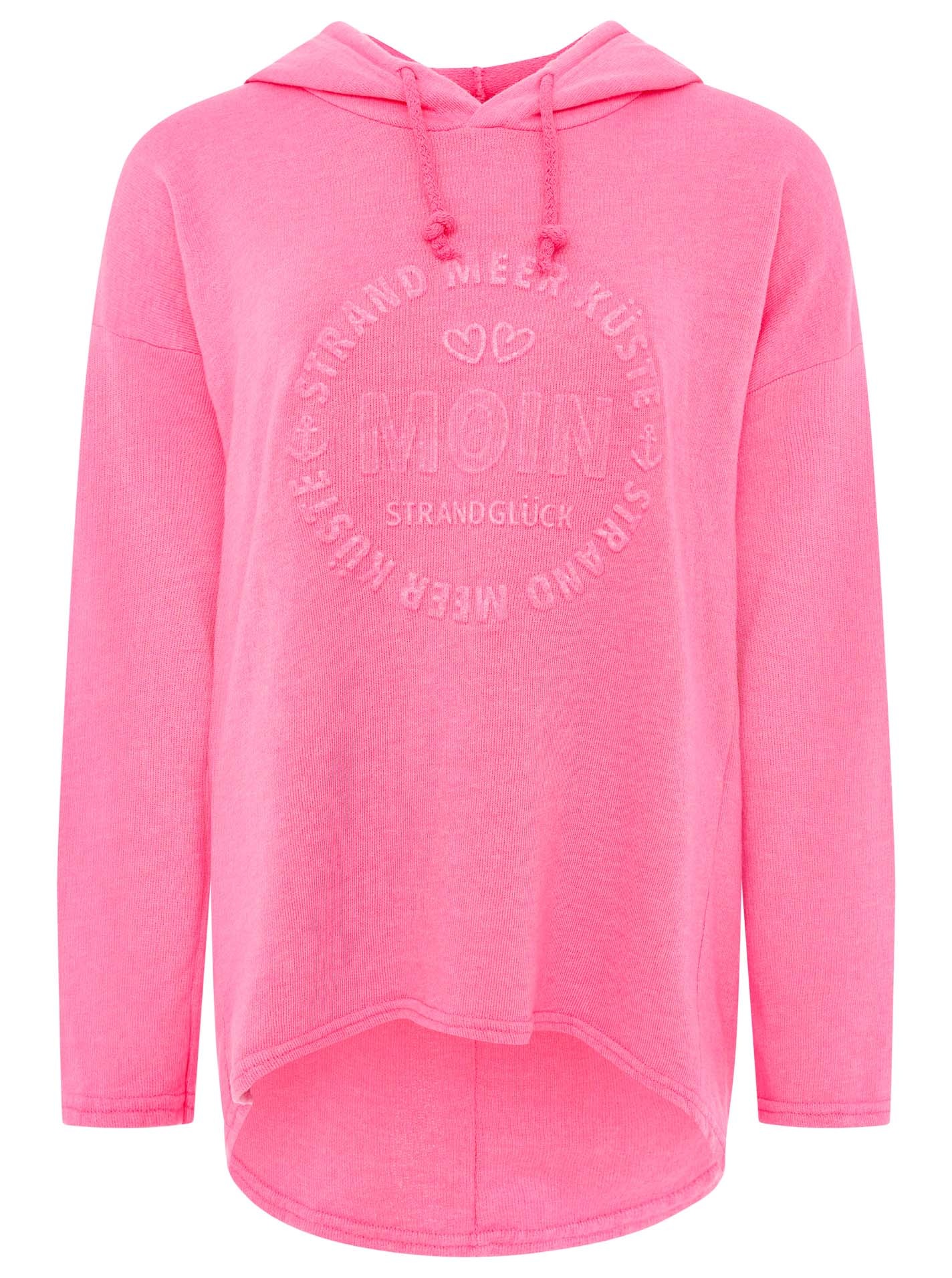 Zwillingsherz Hoodie ""Moin"", Kapuze, Kordelzug, Langarm, maritimer Schrif günstig online kaufen