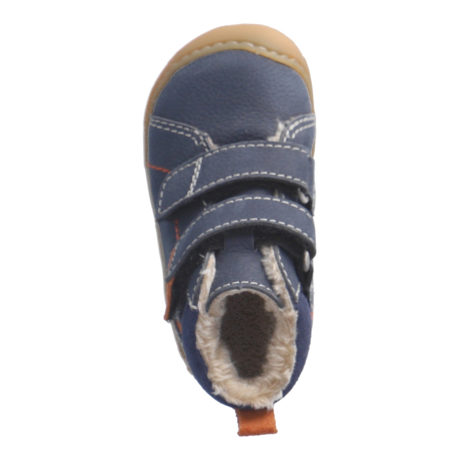 PEPINO by RICOSTA Lauflernschuh »GENO, WMS: mittel«  Babyschuh mit Kontrastnähten, Größenschablone zum Download