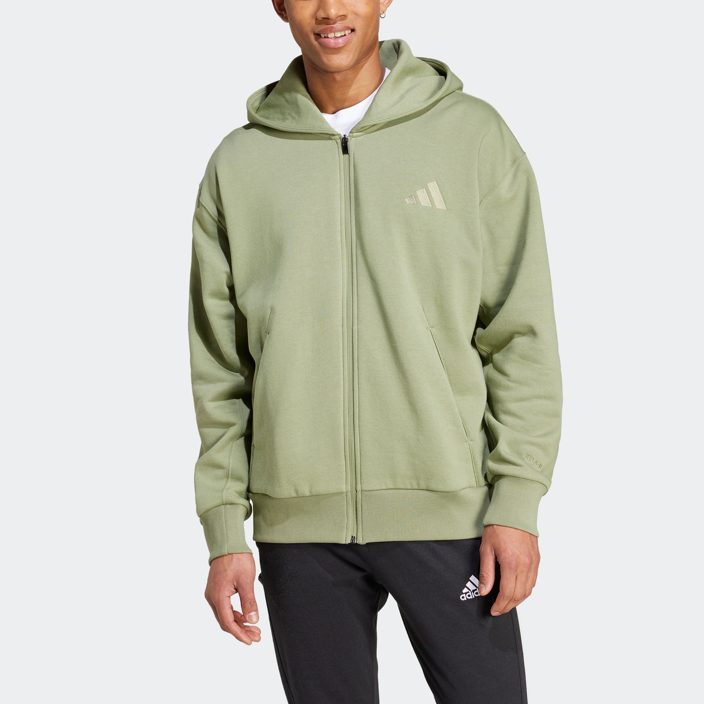 adidas Sportswear Kapuzensweatshirt »M A SZN FL FZ«, Kapuzenjacke mit Reißverschluss