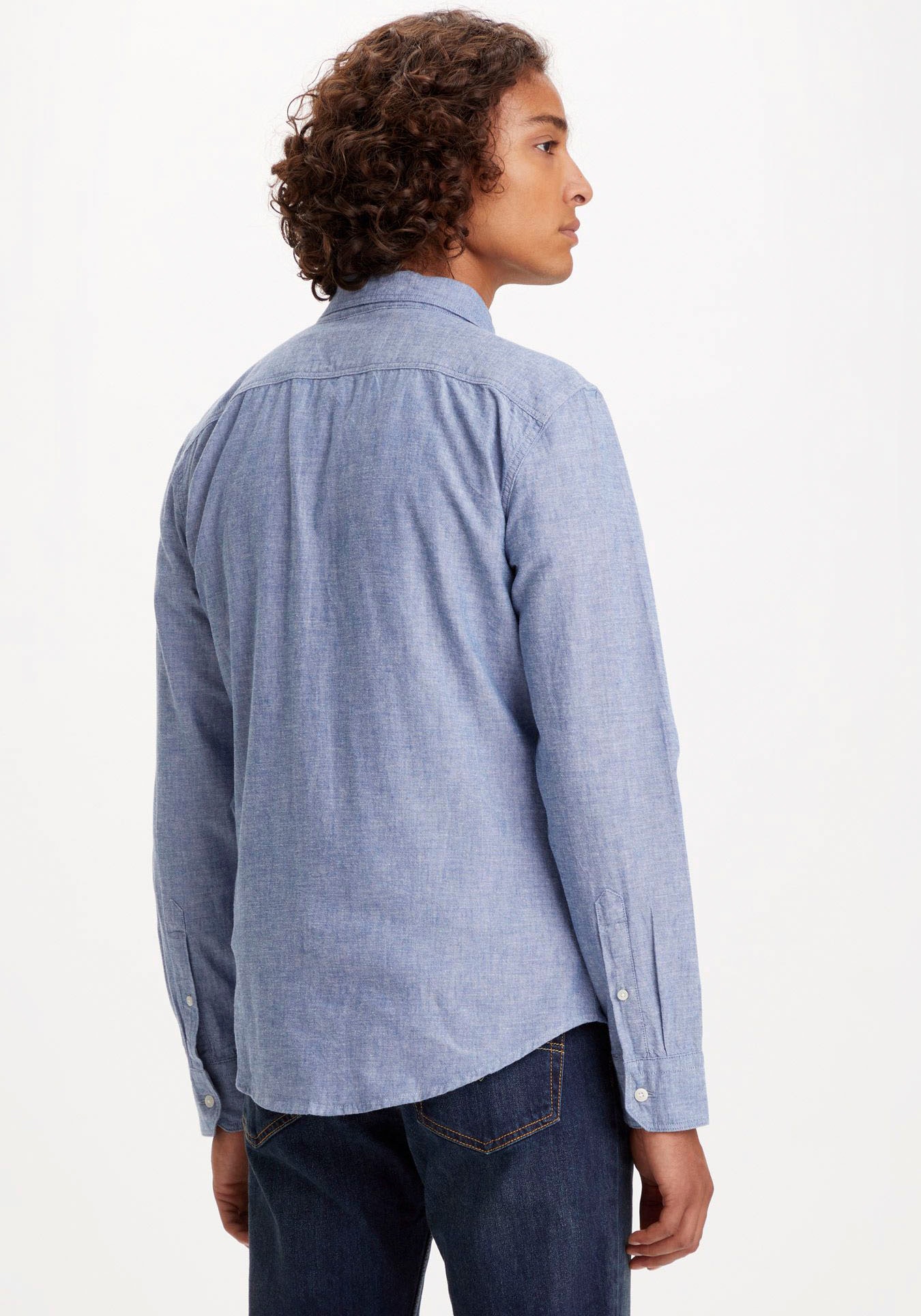 Levis Jeanshemd "BATTERY HM SHIRT SLIM", mit Logobadge günstig online kaufen