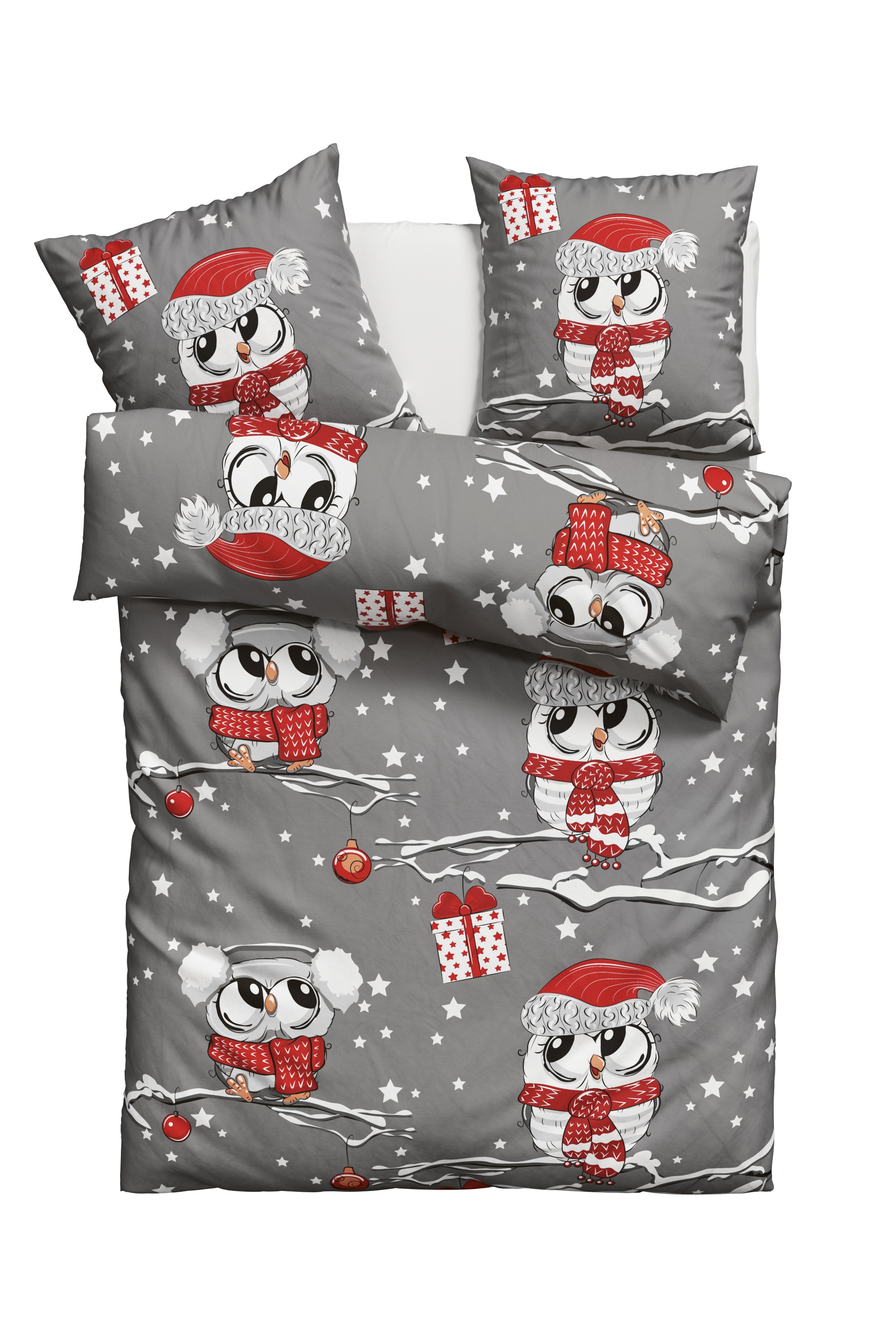 my home Bettwäsche "Janina in Gr. 135x200 oder 155x220 cm" 2 tlg. 100% Baum günstig online kaufen