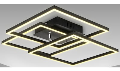 B.K.Licht LED Deckenleuchte »BK_FR1505 LED Deckenlampe, Frame, Schwenkbar, Schwarz«, 1... kaufen