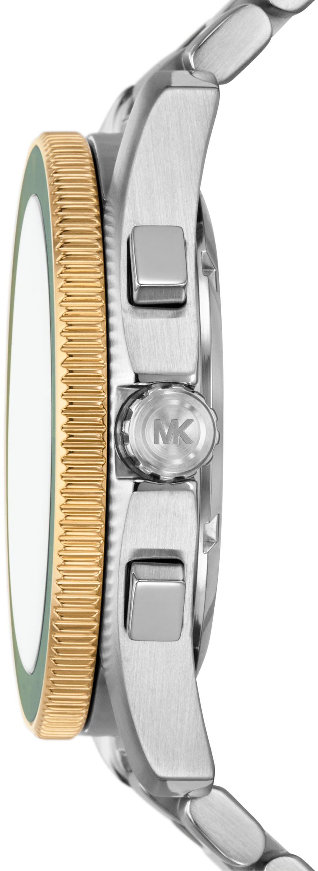 MICHAEL KORS Chronograph »MARITIME«, Quarzuhr, Armbanduhr, Herrenuhr, Edelstahlarmband, analog, Tag