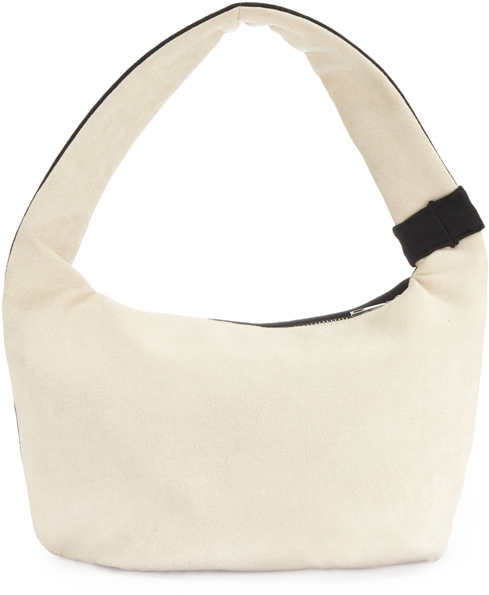 Handtasche VIVANCE "Minibag", Damen, Gr. B/H/T: 30cm x 16cm x 4cm, schwarz (schwarz, creme), Textil, mehrfarbig, Taschen Handtasche, Damentasche, Henkeltasche zweifarbig VEGAN 3