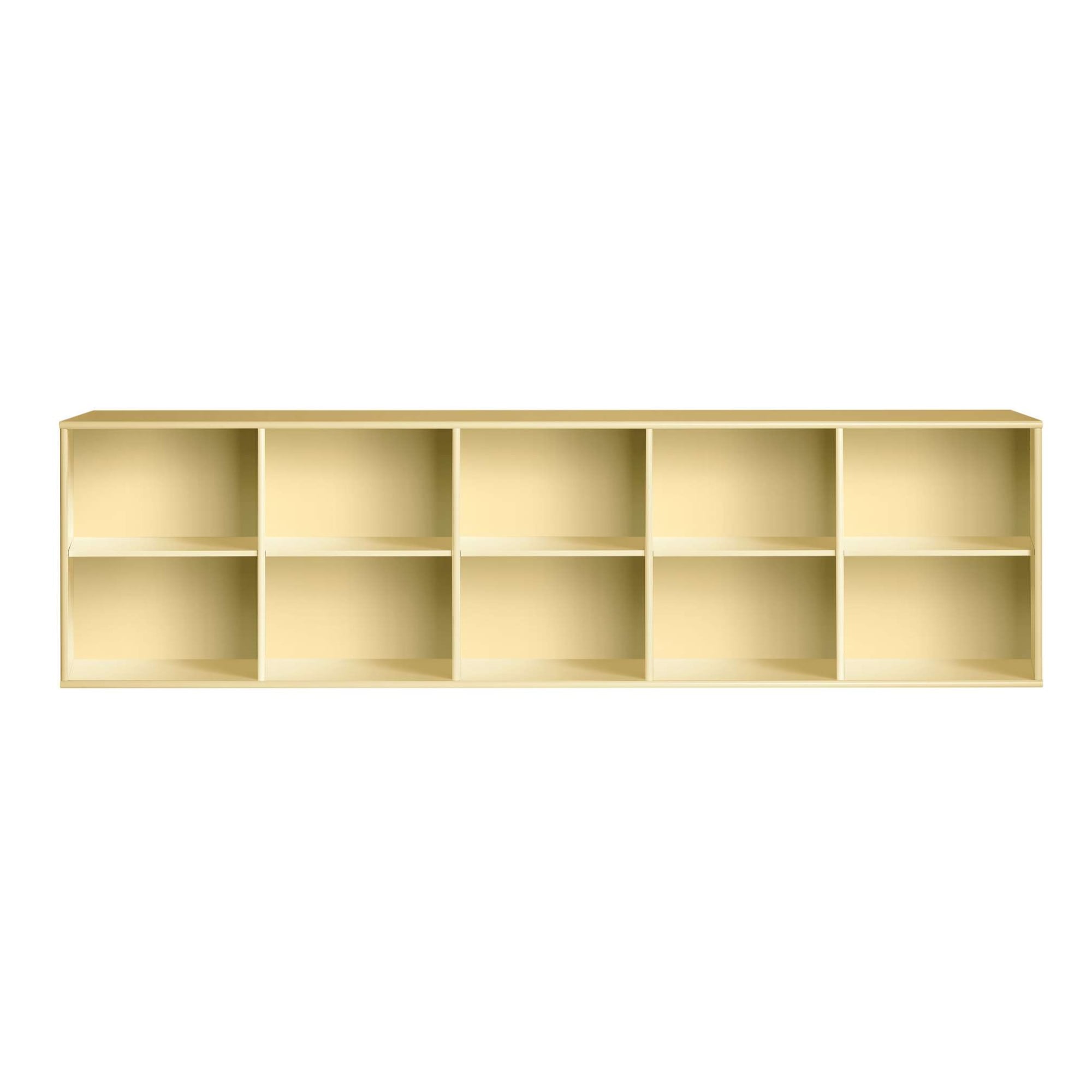 Hammel Furniture "Mistral, Hochwertig Bücherregal, Lowboard, hängend/stehend montierbar" mit 5 verstellbare Einlegeböden, B: 220 cm, anpassungsbar Designmöbel