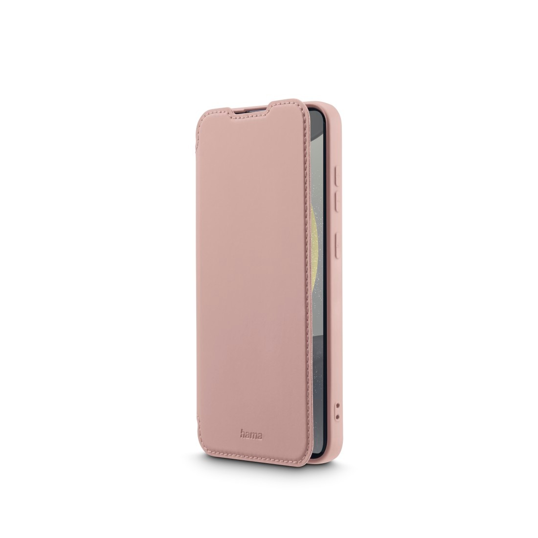 Hama Smartphone-Hülle »Handyhülle "Fantastic Feel" für Samsung Galaxy S24, rosa«, Samsung Galaxy S24