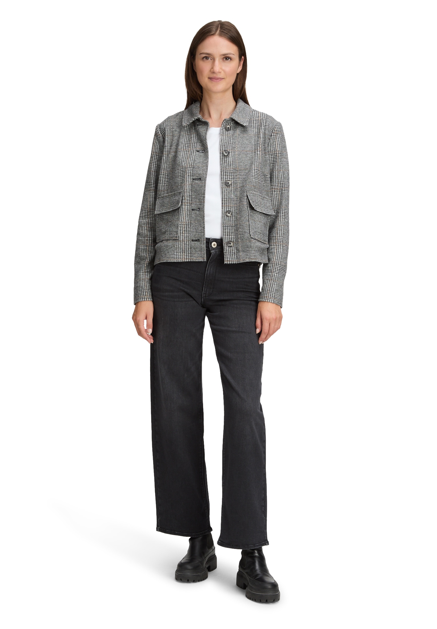 Betty&Co Jackenblazer »Betty & Co Damen Casual-Jacke mit Taschen«
