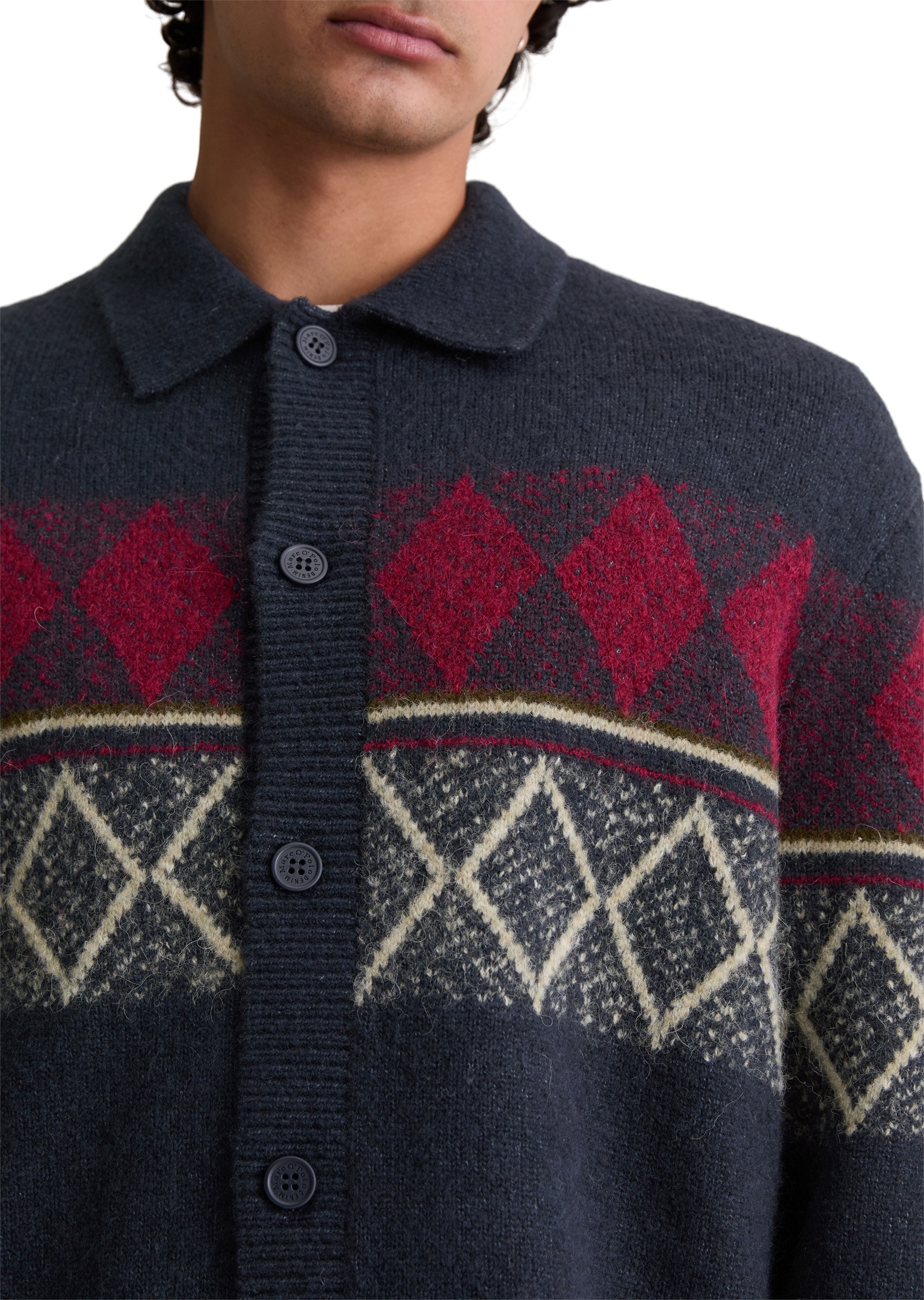 Marc O'Polo DENIM Cardigan »mit Mohair-Anteil«
