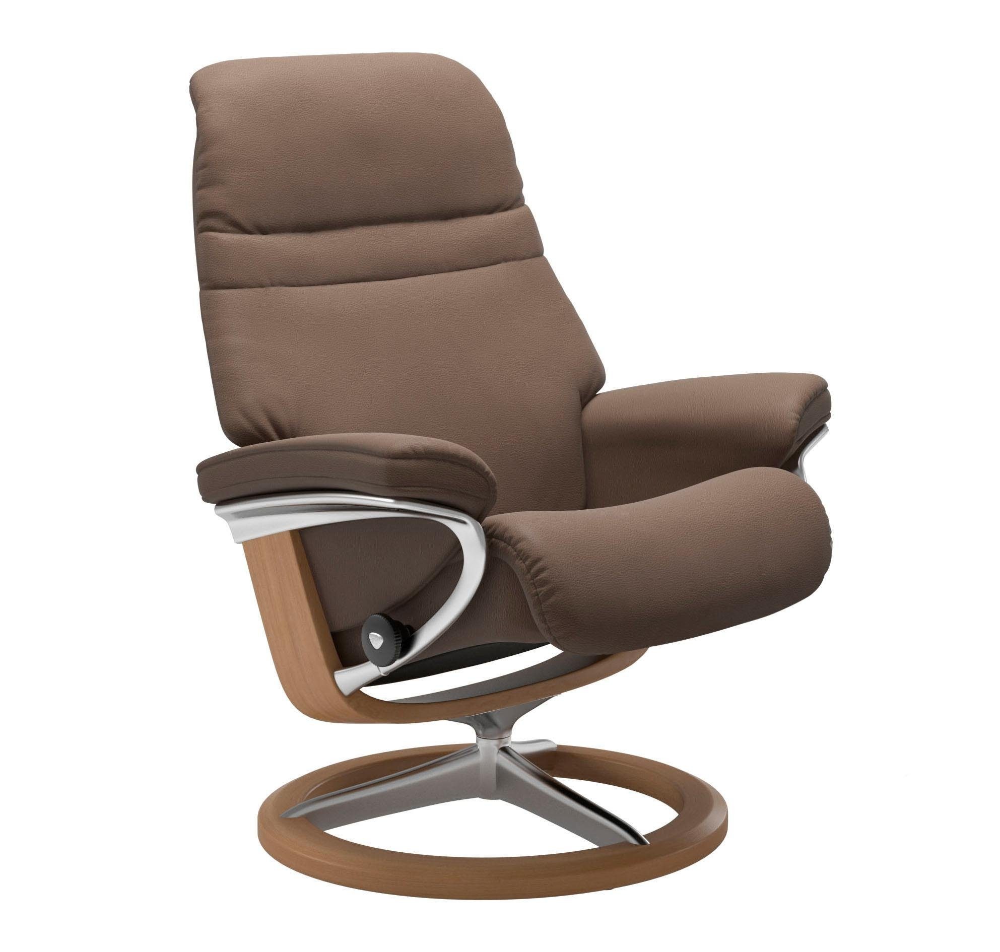 Stressless® Relaxsessel »Sunrise«, mit Signature Base, Größe M, Gestell Eiche