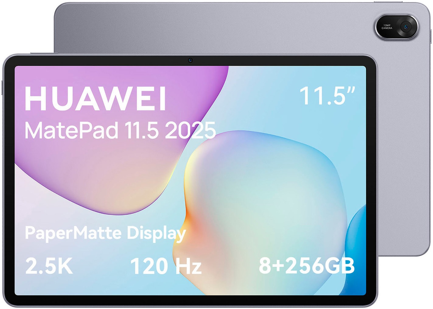 HUAWEI Tablet "MatePad 11.5 (8+256 GB)", B:19,2cm H:7,4cm T:27,6cmspace gray, Tablets_EBookReader, PaperMatte Display, Personalisierte Notizen,