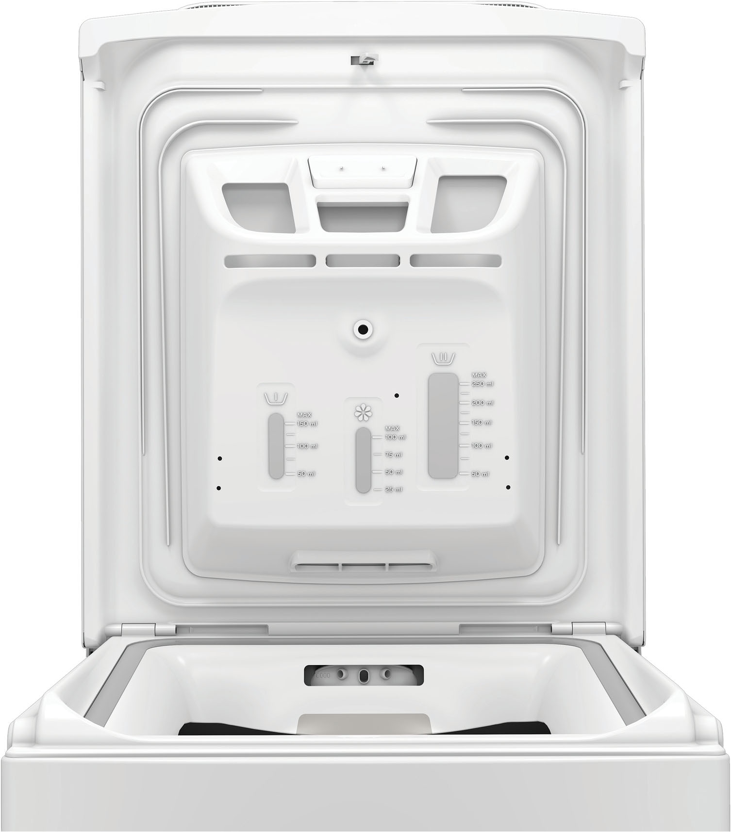 BAUKNECHT Waschmaschine Toplader »TBK Super Eco 6A BW« 6 kg 1200 U/min HomeWhiz – smarte Vernetzung für mehr Komfort