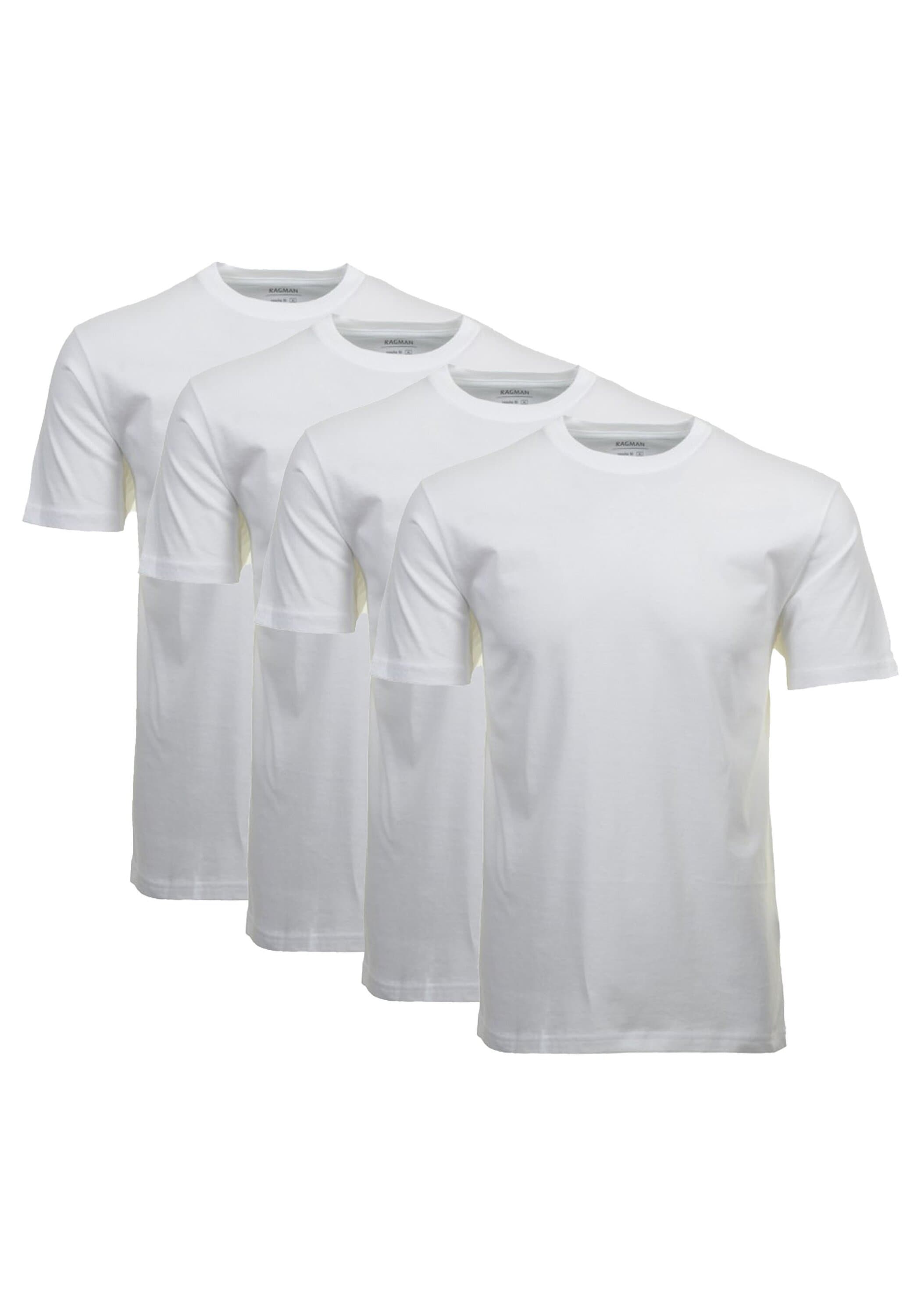 RAGMAN Unterhemd »T-Shirt 4er Pack«