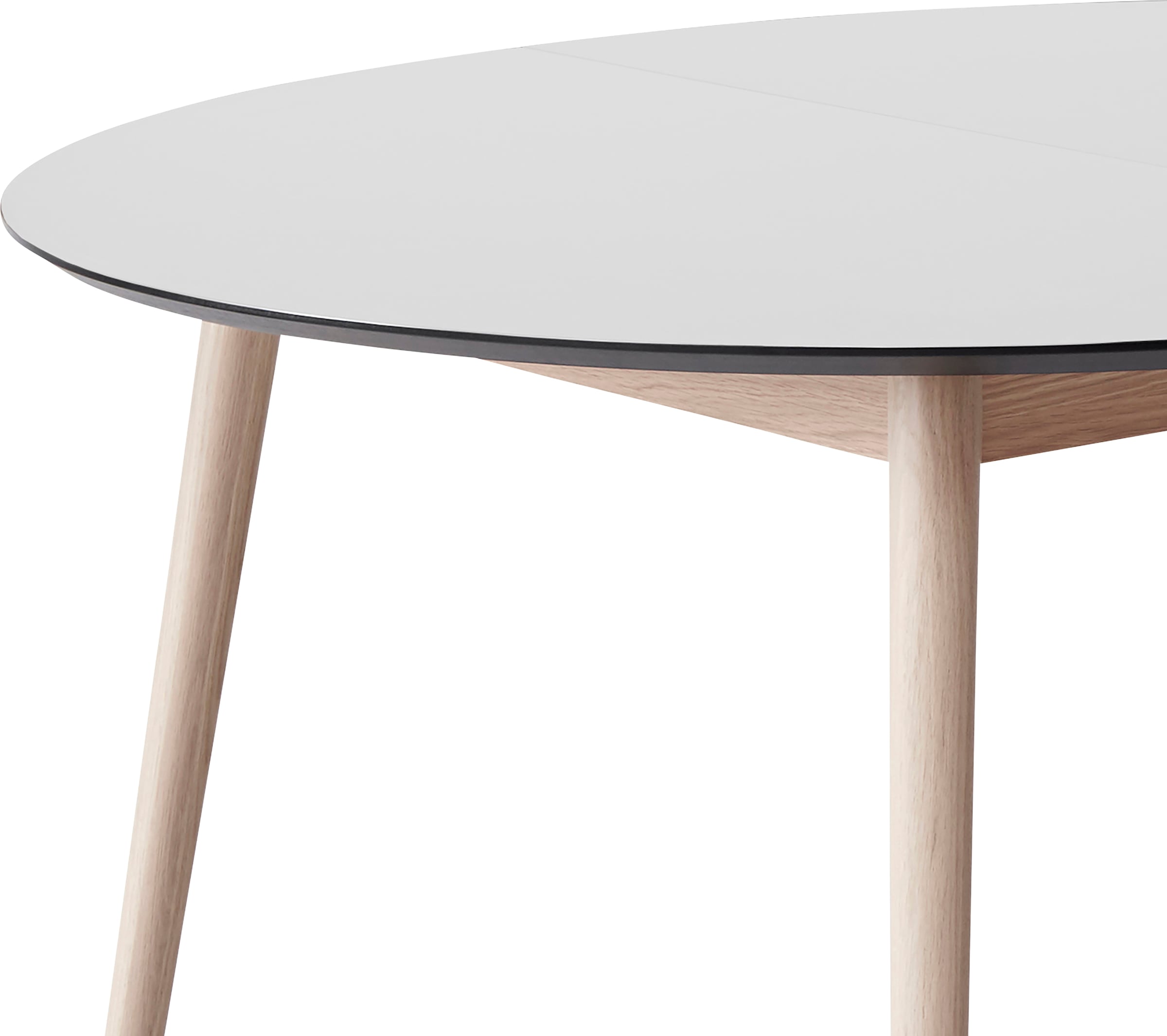 aus cm, Esstisch »Meza by | Hammel BAUR Hammel«, Massivholzgestell runde MDF/Laminat, Tischplatte Furniture bestellen Ø135(231)