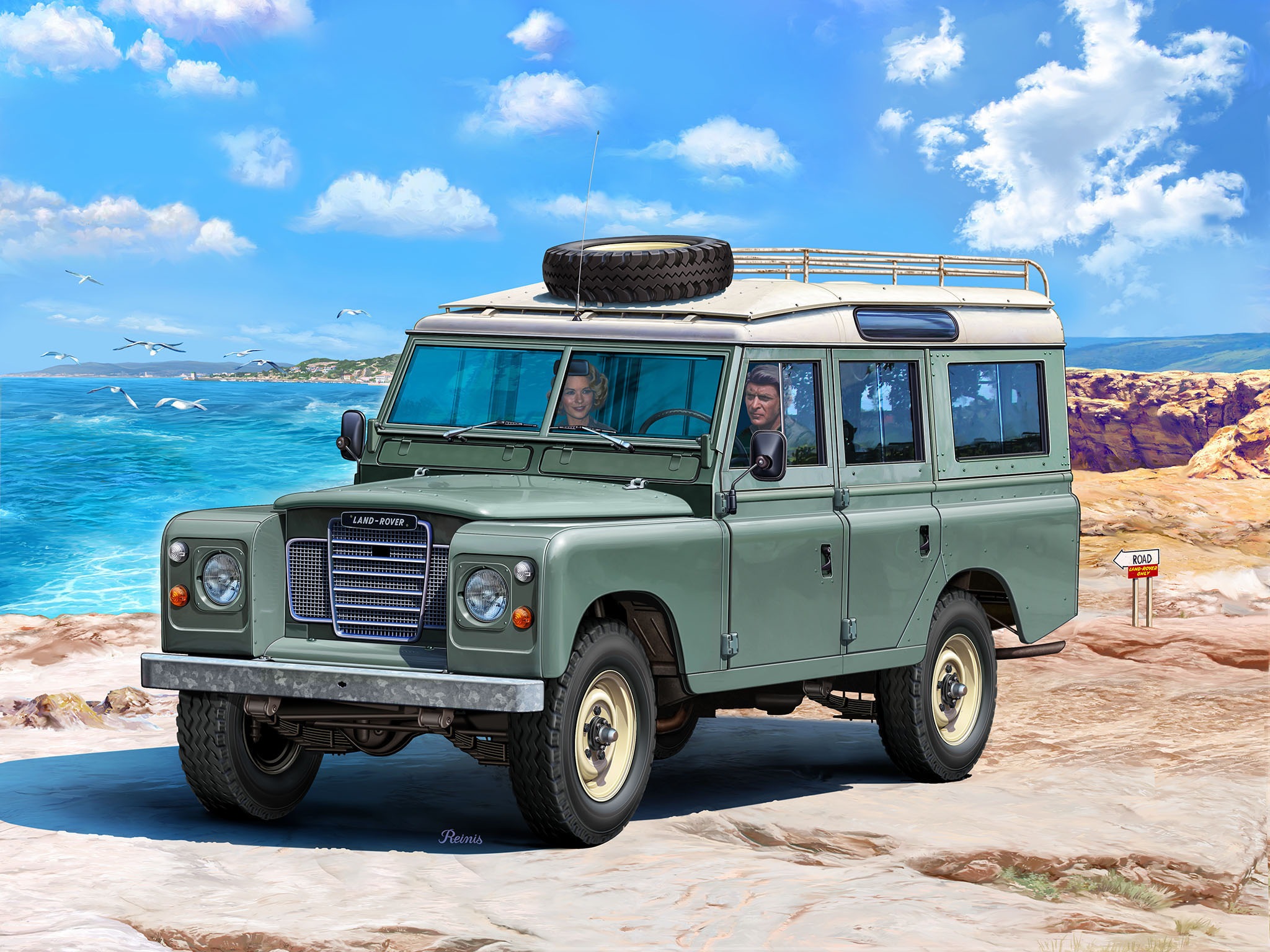 Revell® Modellbausatz »Land Rover Series III«, 1:24, Made in Europe