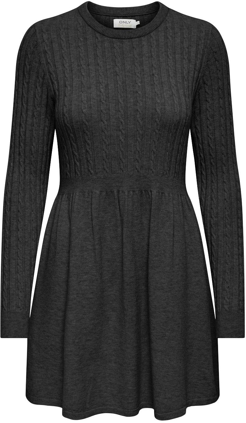 ONLY Strickkleid »ONLFIA LS CABLE DRESS KNT« online BAUR kaufen 