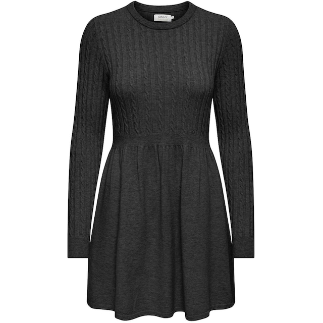 ONLY Strickkleid »ONLFIA LS CABLE DRESS KNT« online kaufen | BAUR