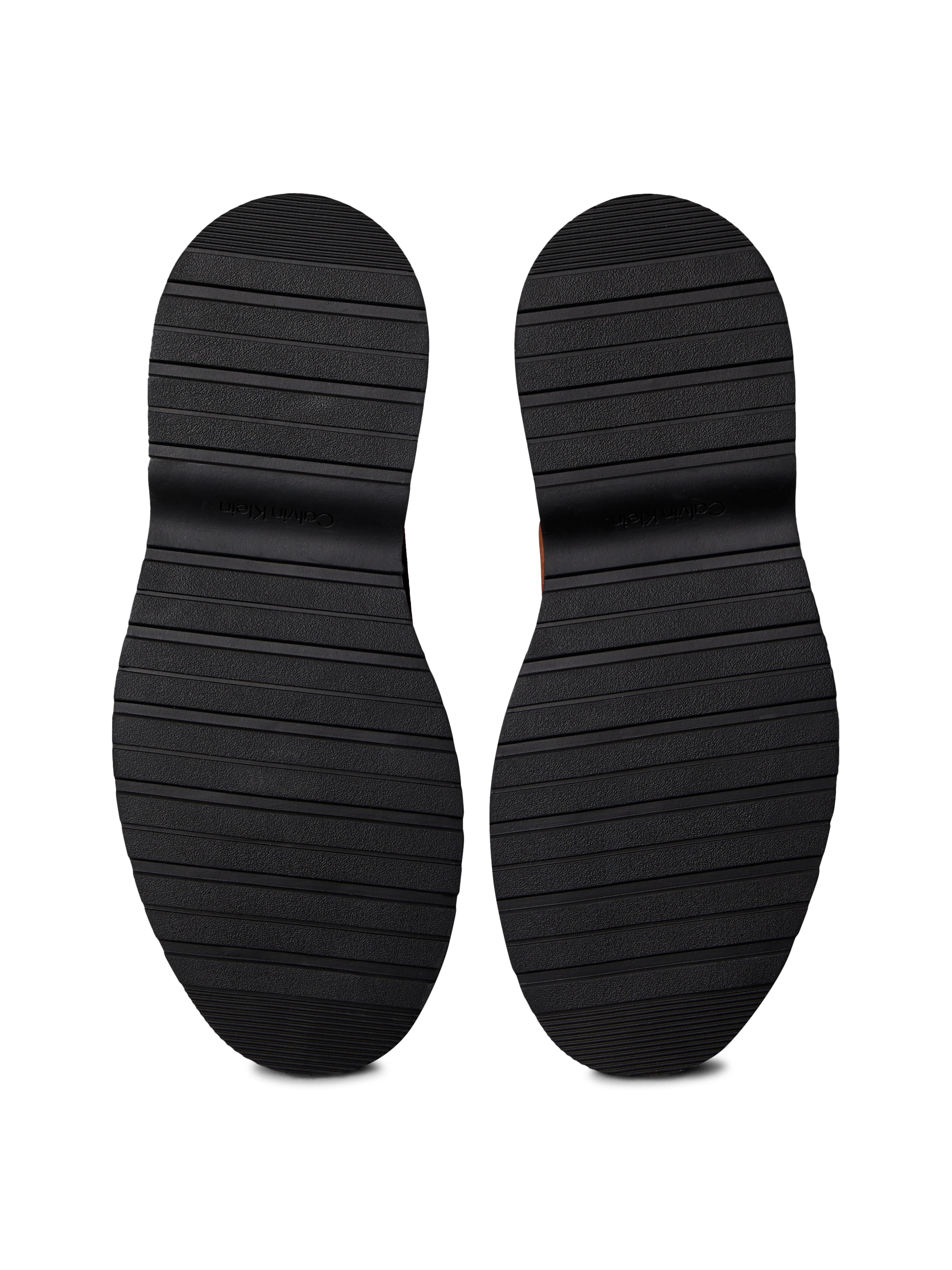 Calvin Klein Jeans Chelseaboots »COMBAT ESS CHELSEA BOOT SU«, Stiefelette, Schlupfboots, Profilsohle, mit Anziehlasche