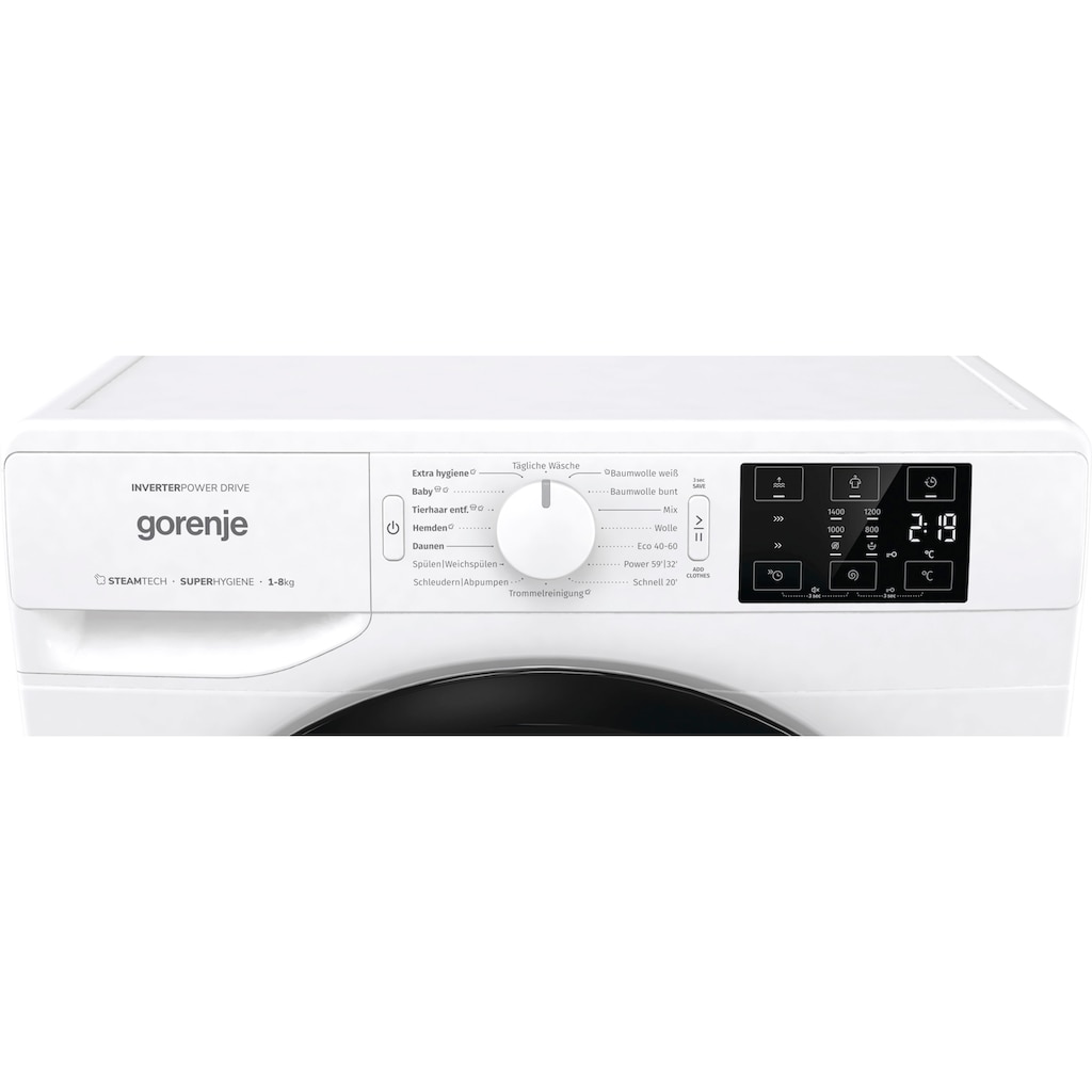 GORENJE Waschmaschine »Wave NEI84APS«, Wave NEI84APS, 8 kg, 1400 U/min