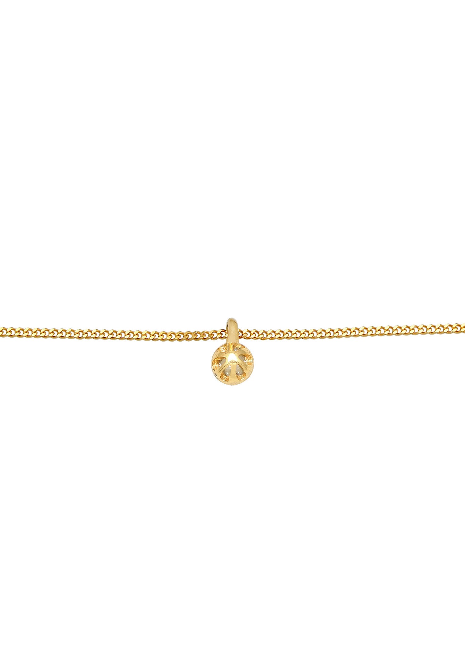Elli Collier »Choker Rosa Quarz Solitär Anhänger 925 Silber«