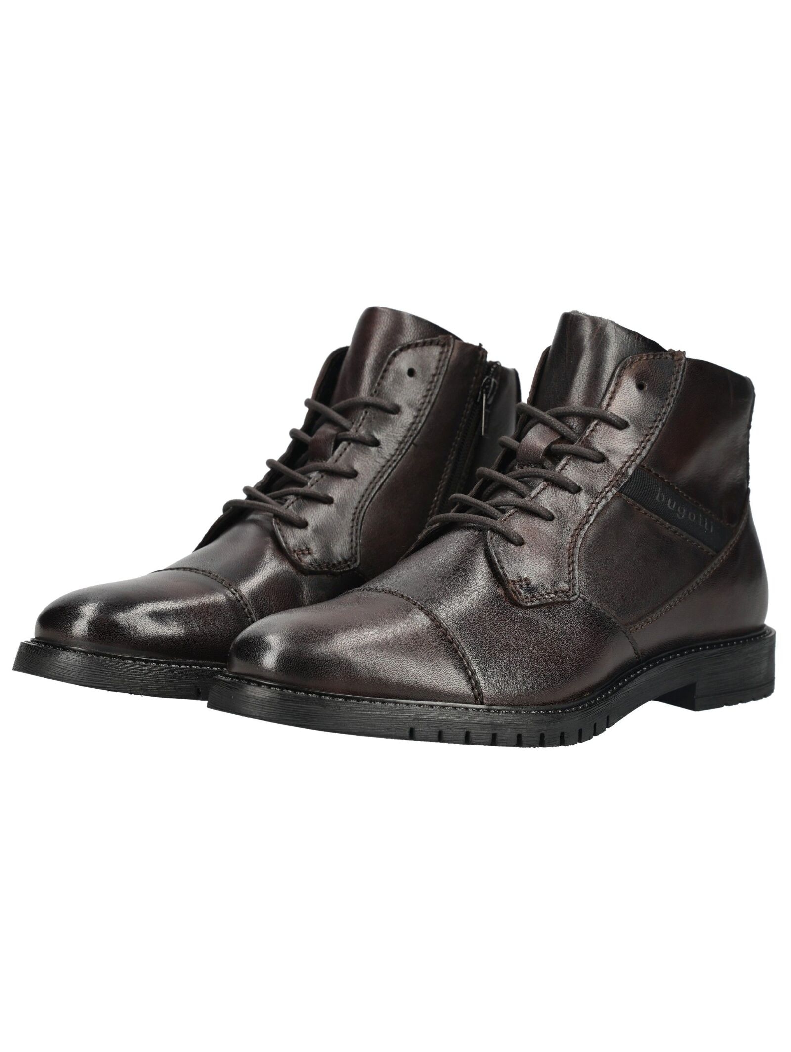 bugatti Schnürstiefelette »bugatti Stiefelette Leder«