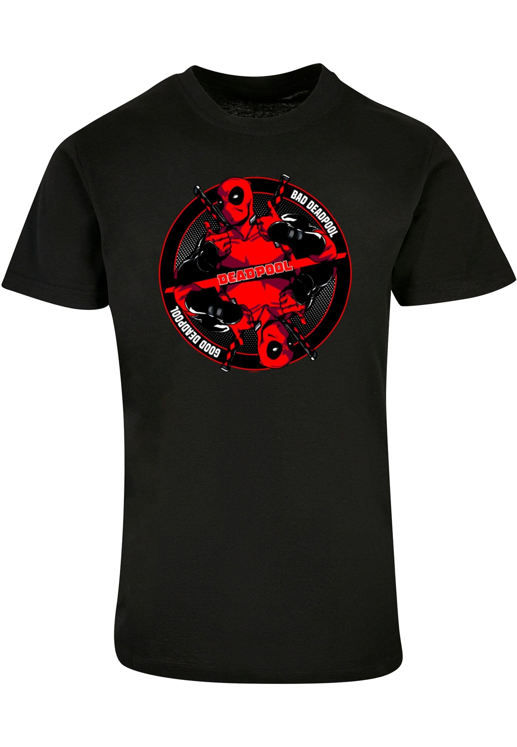 ABSOLUTE CULT T-Shirt »ABSOLUTE CULT Herren Deadpool - Good Bad T-Shirt«, (1 tlg.)