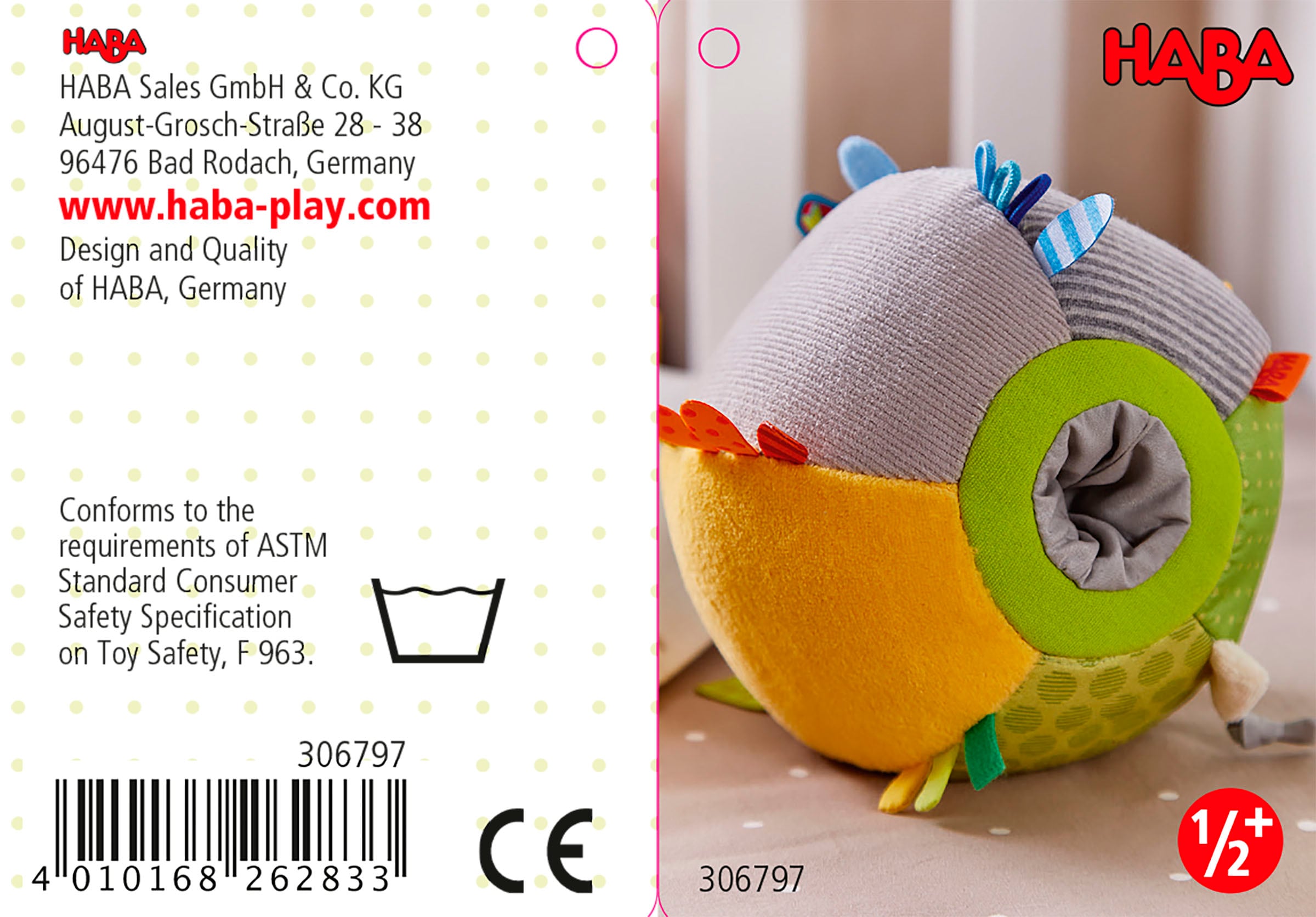 Haba Greifspielzeug »Entdeckerball Alles im Griff«