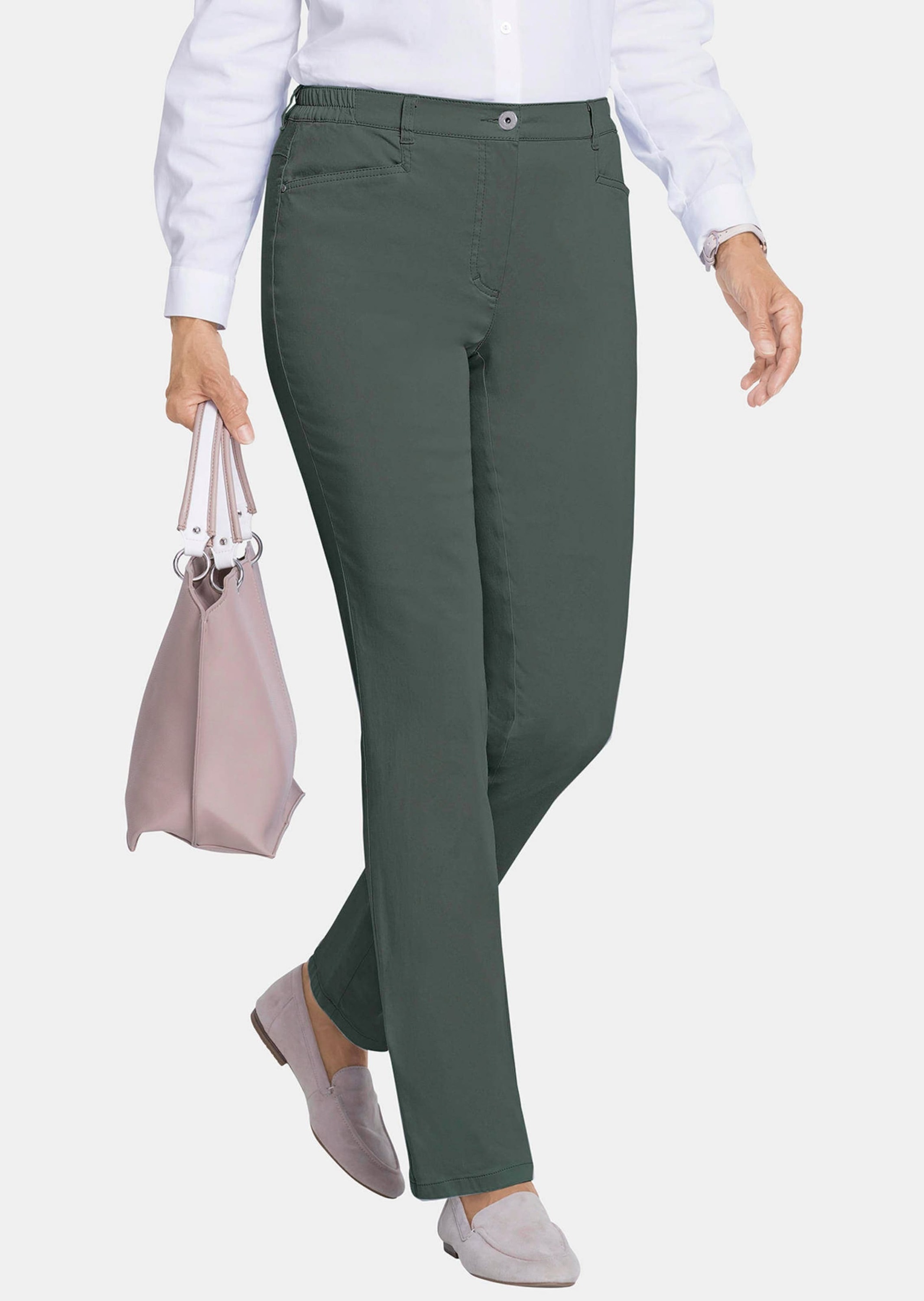 GOLDNER Stoffhose "Leichte Baumwoll-Hose ANNA" günstig online kaufen