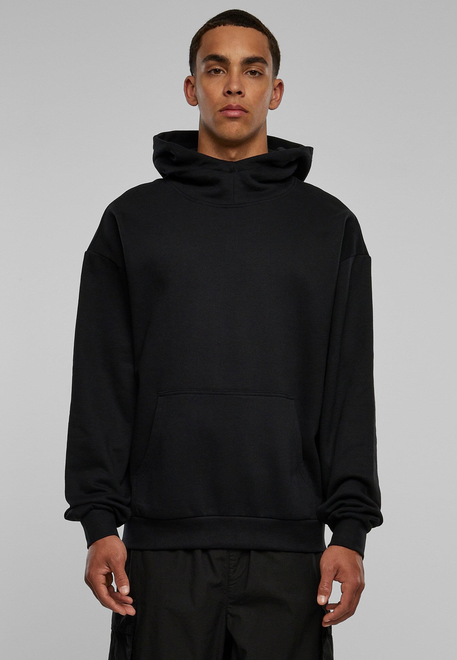 URBAN CLASSICS Kapuzensweatshirt »Urban Classics Herren High Neck Hoody«, (1 tlg.)