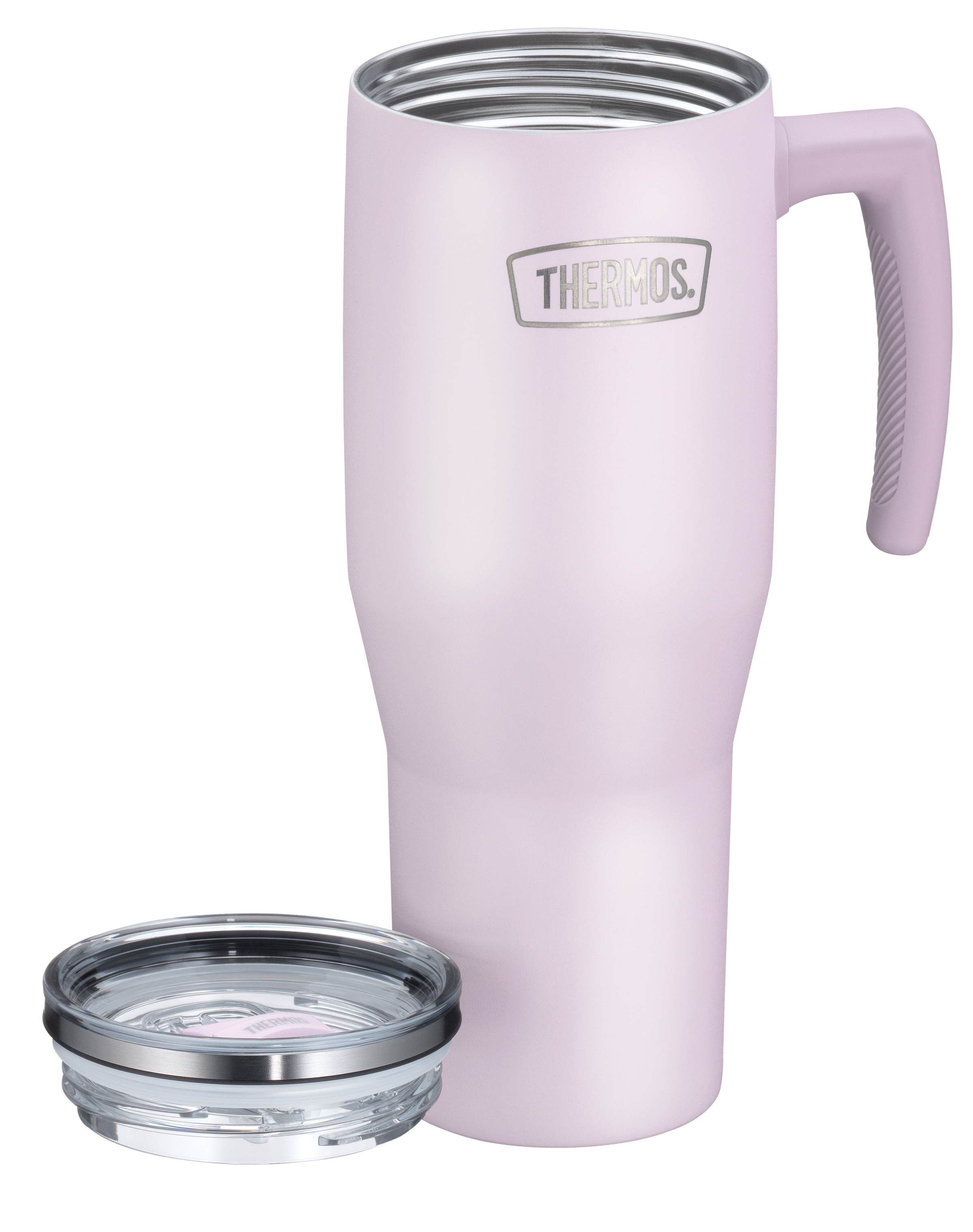 THERMOS Thermobecher »REFRESHING SERIES ISOLIERTRINKBECHER mit Strohhalm«, (1 tlg.), 1,10l, 6h heiß & 6h kalt, mit Griff