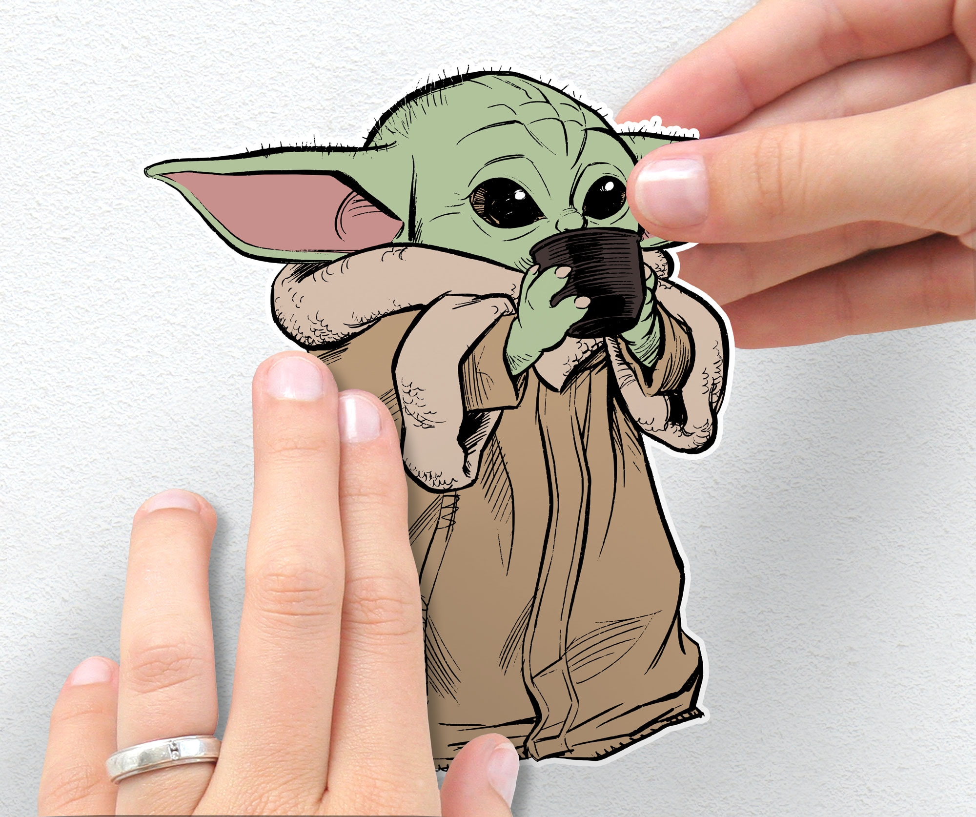 Komar Wandtattoo »Star Wars The Mandalorian ...