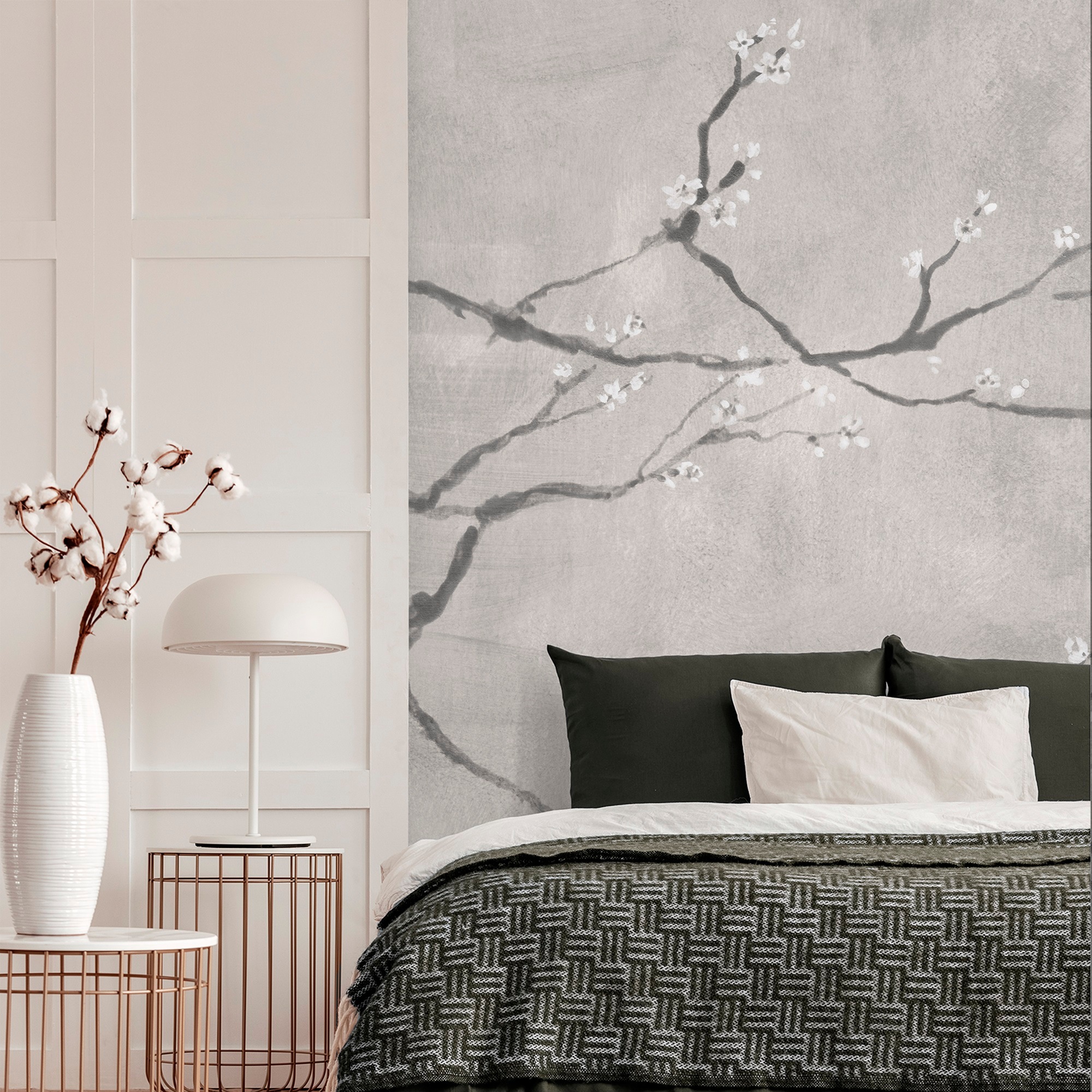 Superfresco Easy Fototapete "Chinese Blossom" neutral glatt Design Tapeten